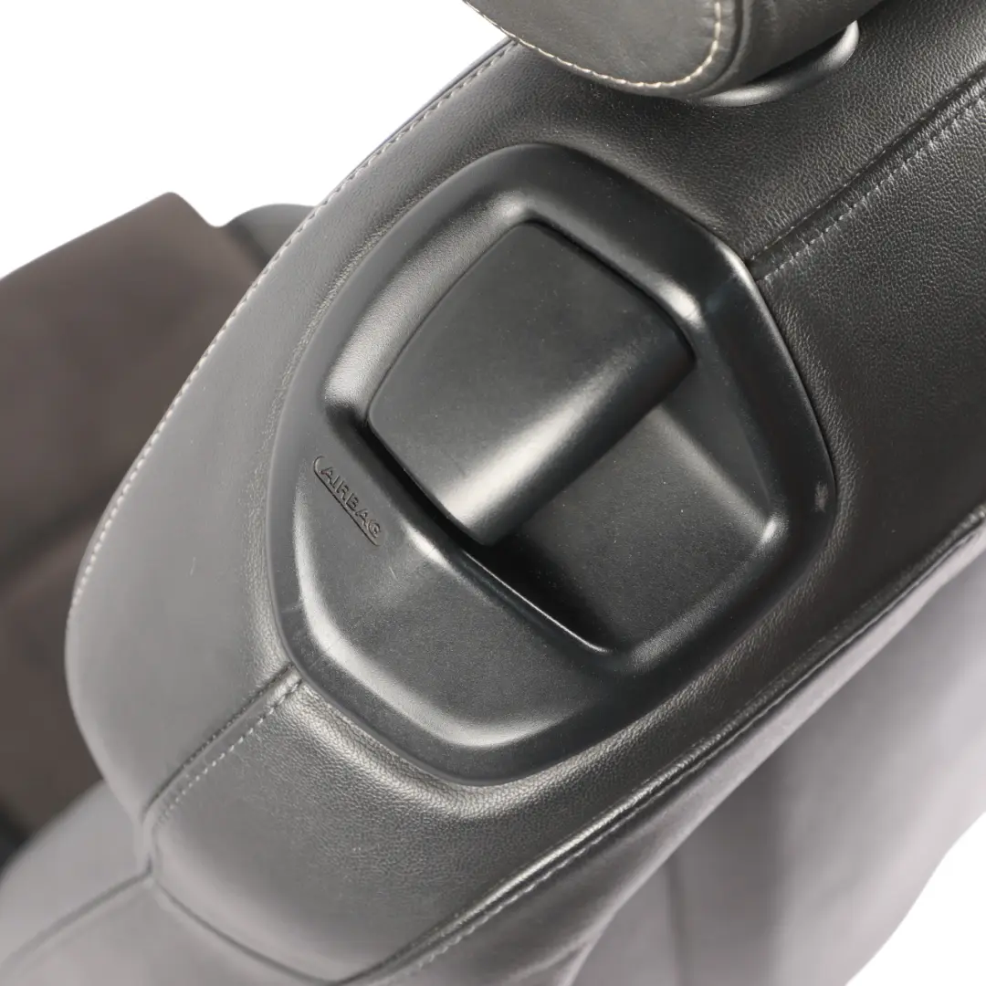 Audi A5 8T Coupe Sport Seat Front Left N/S S-Line Leather Alcantara Black - SKU 8T0881805S-1 - Part number 8T0881805S