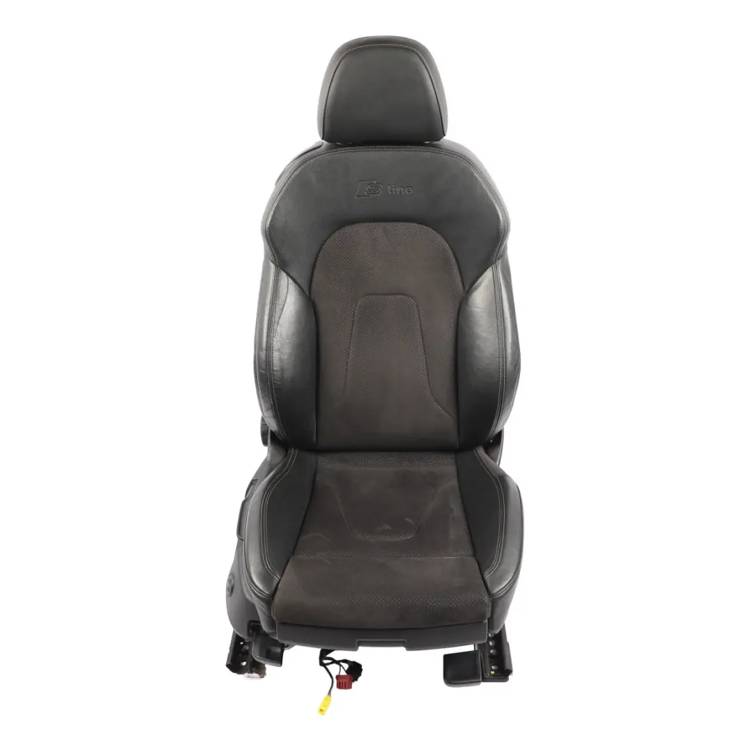 Front Right O/S S-Line Leather Alcantara Black to Audi A5 8T Coupe Sport Seat with Part number 8T0881806S Audi A5 8T Coupe Sport Seat Front Right O/S S-Line Leather Alcantara Black - SKU 8T0881806S-1 - Part number 8T0881806S
