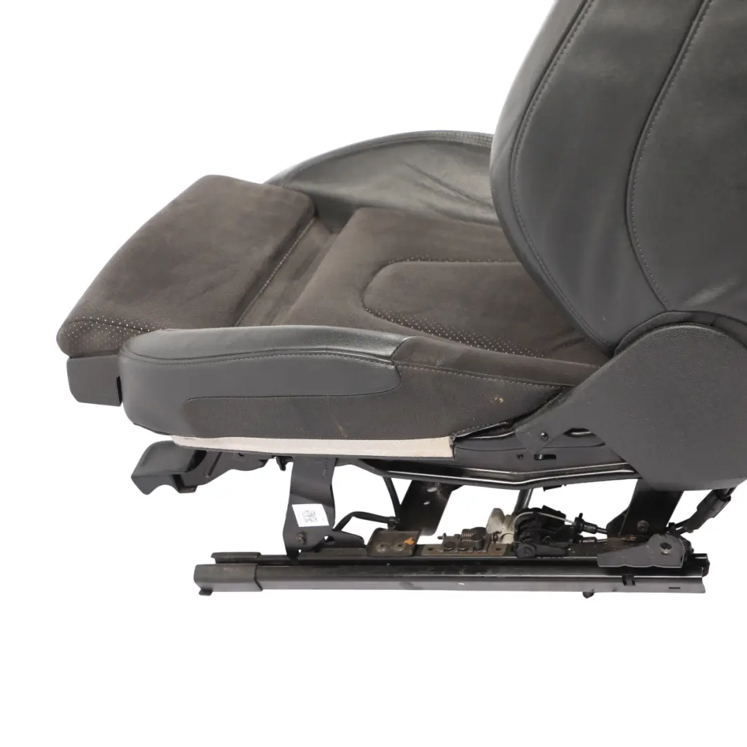 Audi A5 8T Coupe Sport Seat Front Right O/S S-Line Leather Alcantara Black - SKU 8T0881806S-1 - Part number 8T0881806S