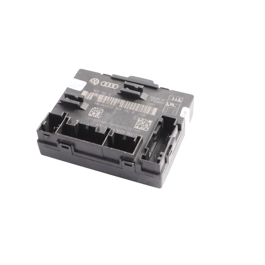 Módulo De Puerta Unidad Control Lado Delantero Pasajero para Audi A5 S5 8T con número de pieza 8T0959792K Audi A5 S5 8T Módulo De Puerta Unidad Control Lado Delantero Pasajero - SKU 8T0959792K - Número de pieza 8T0959792K