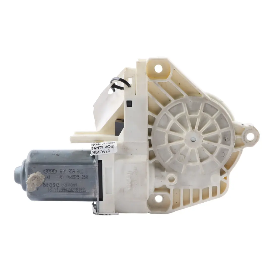 Audi A5 8T Coupe Front Window Regulator Motor Right O/S Driver Side 8T0959802B