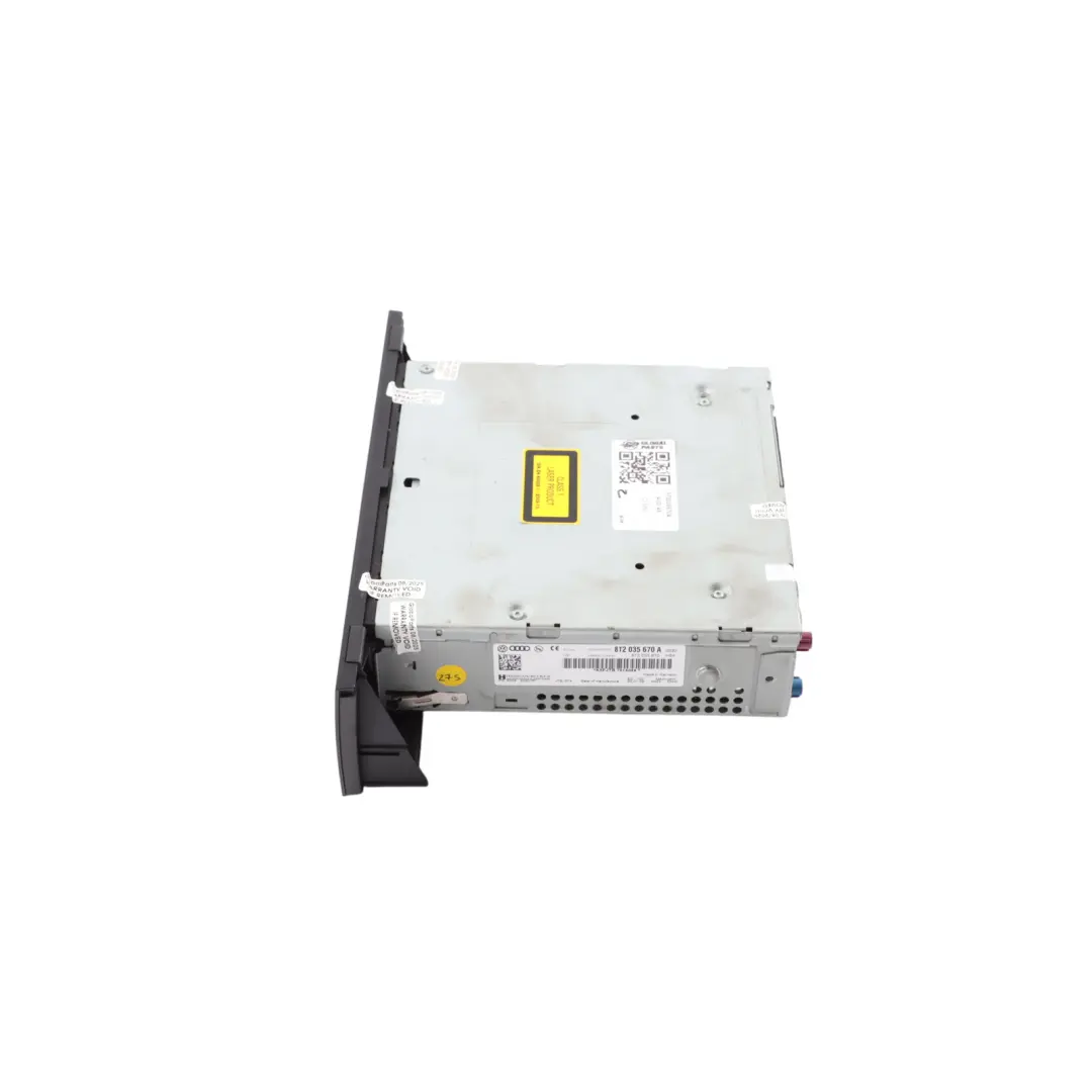 Audi A4 B8 A5 8T Multimedia Radio CD DVD Player MMI Head Unit - SKU 8T2035670A - Part number 8T2035670A