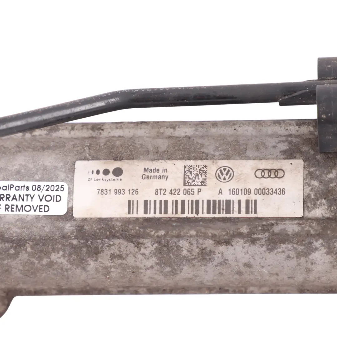 Hydraulic Servotronic Power Steering Rack to Audi A4 B8 A5 8T with Part number 8T2422065P Audi A4 B8 A5 8T Hydraulic Servotronic Power Steering Rack - SKU RHD-8T2422065P - Part number 8T2422065P
