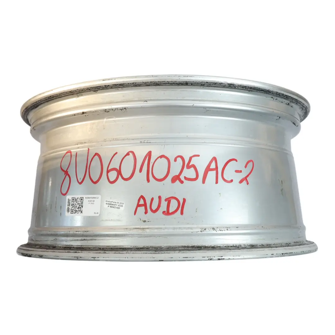 Rim Alloy Silver 19" ET:36 8,5J to Audi Q3 8U Wheel with Part number 8U0601025AC Audi Q3 8U Wheel Rim Alloy Silver 19" ET:36 8,5J - SKU 8U0601025AC-2 - Part number 8U0601025AC