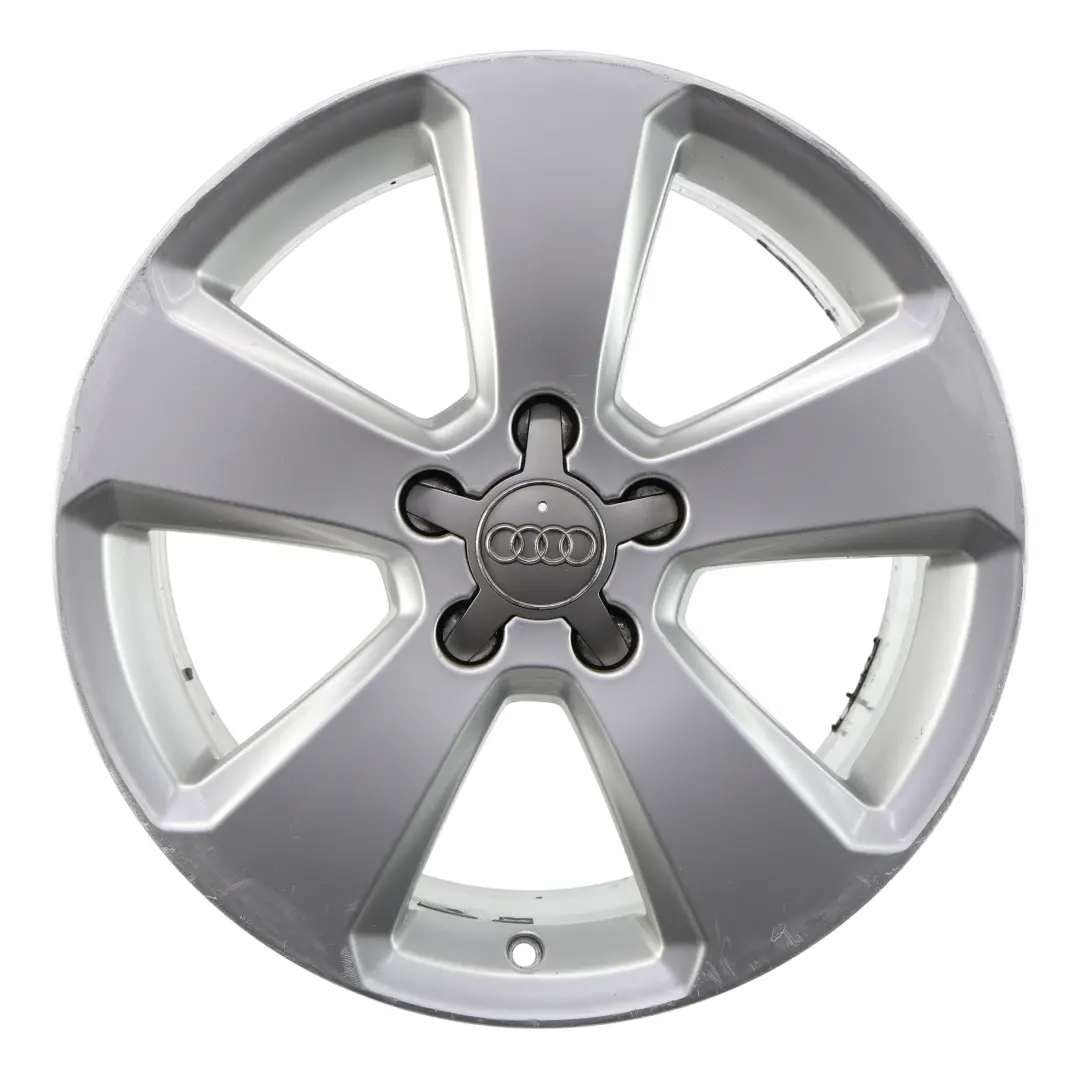 Audi A3 8V Silberne Leichtmetallfelge 17" ET:51 7,5J Sternspeiche - SKU 8V0601025BK-1 - Teilenummer 8V0601025BK