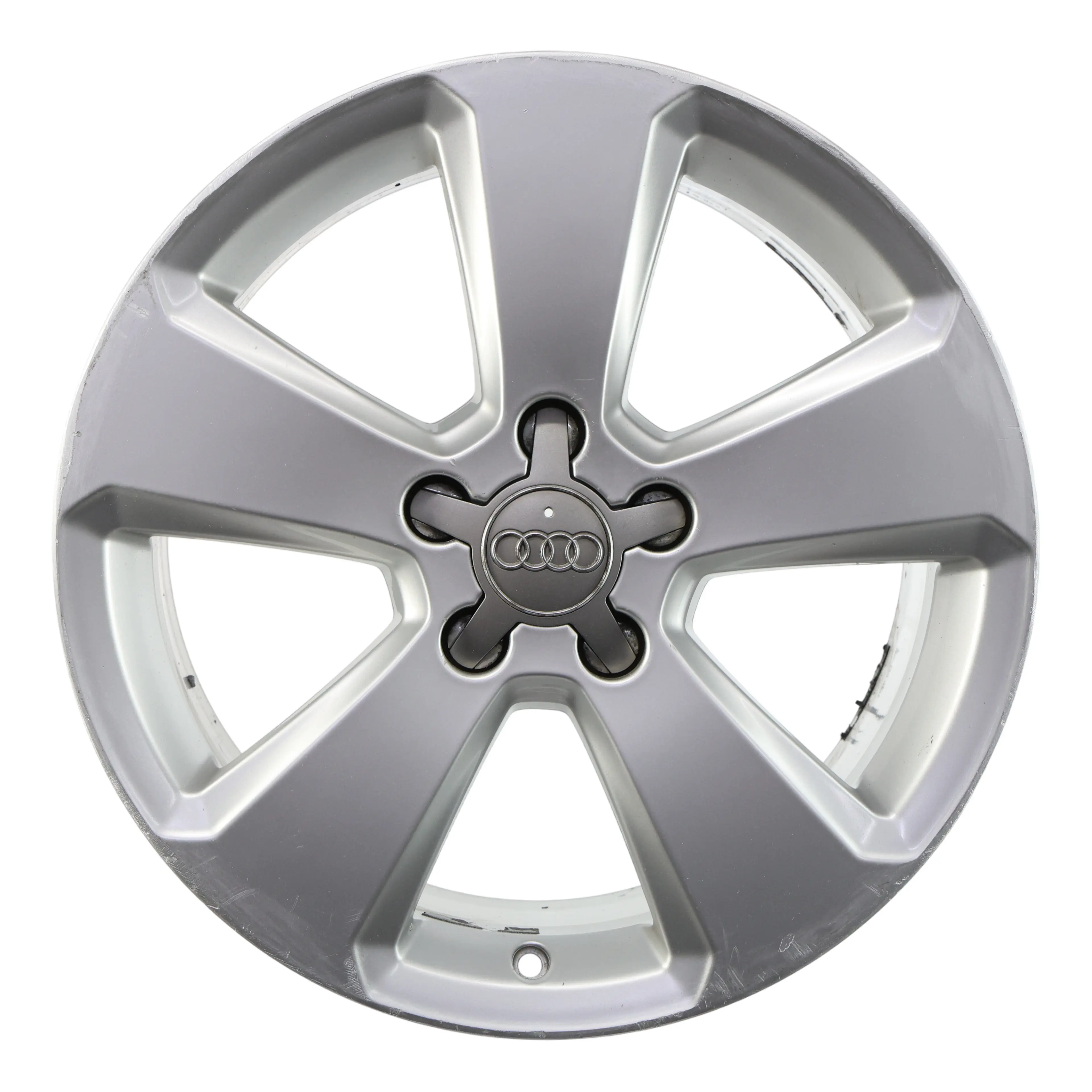 Audi A3 8V Silberne Leichtmetallfelge 17" ET:51 7,5J Sternspeiche 8V0601025BK