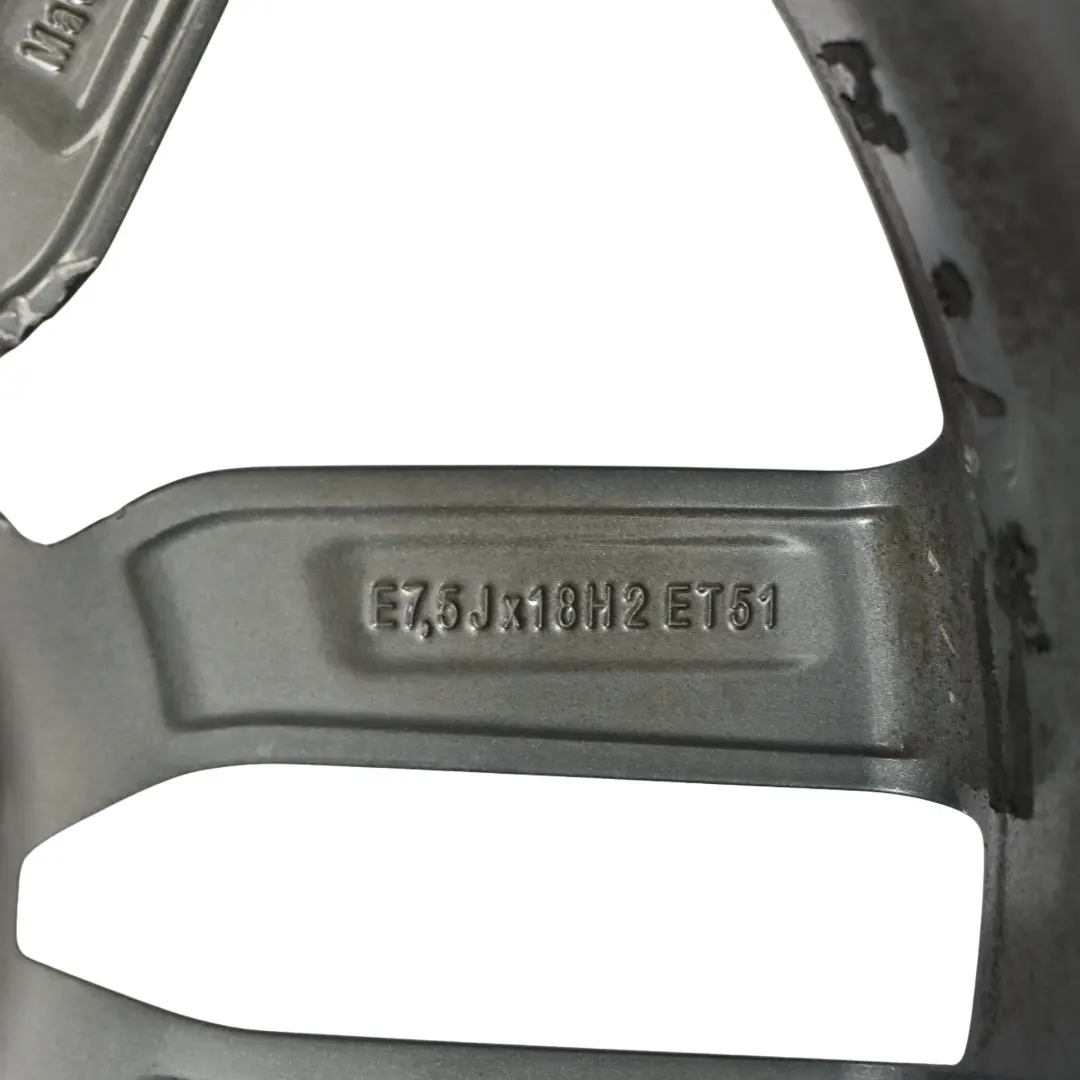 Audi A3 8V Wheel Alloy Rim 18" ET:51 7,5J - SKU 8V0601025M-2 - Part number 8V0601025M