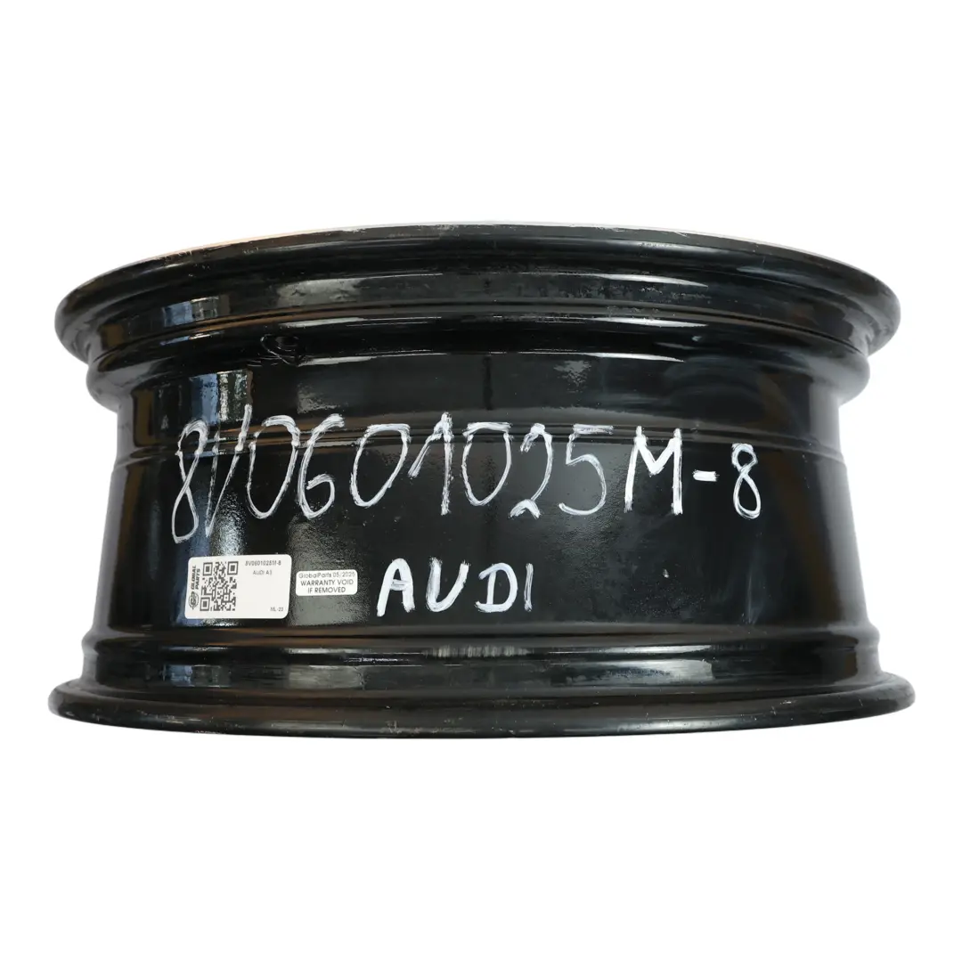 Audi A3 8V Felga Aluminiowa Srebrno Czarna 18" ET:51 7,5J - SKU 8V0601025M-8 - Numer Części 8V0601025M
