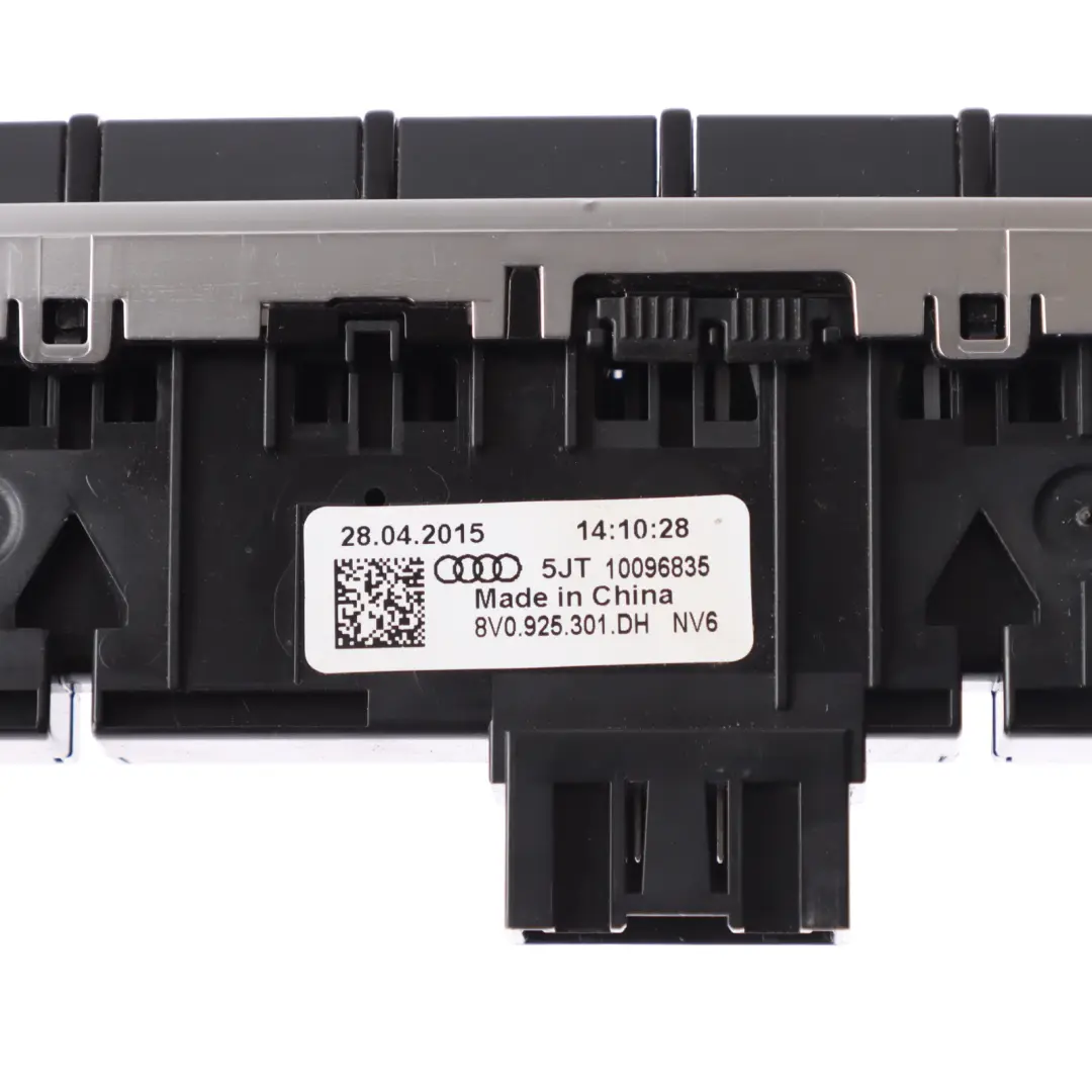 Audi A3 8V Dashboard Hazard PDC ESP Switch Block Panel - SKU 8V0925301DH - Part number 8V0925301DH