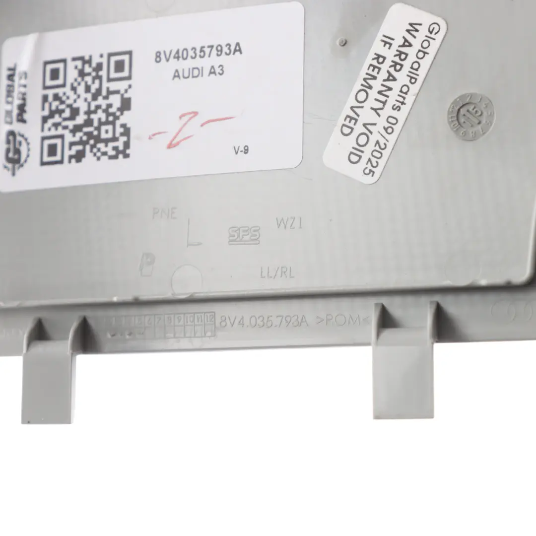 Left Door Speaker Grill trim Cover 8V4035793 to Audi A3 RS3 8V Rear with Part number 8V4035793A Audi A3 RS3 8V Rear Left Door Speaker Grill trim Cover 8V4035793 - SKU 8V4035793A - Part number 8V4035793A