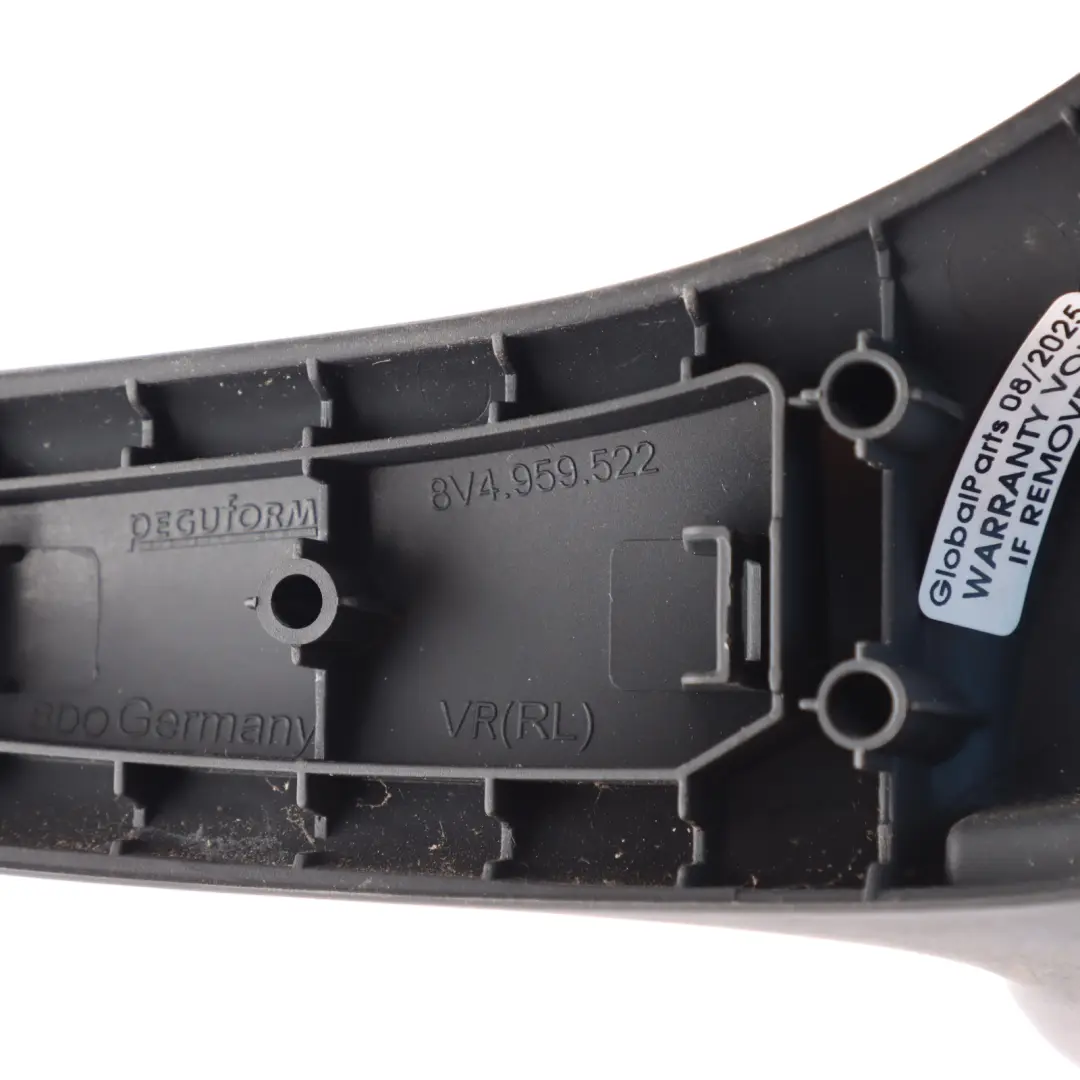 Front Door Window Mirror Switch Cover Trim Panel Right O/S to Audi S3 8V with Part number 8V4959522 Audi S3 8V Front Door Window Mirror Switch Cover Trim Panel Right O/S - SKU 8V4959522 - Part number 8V4959522