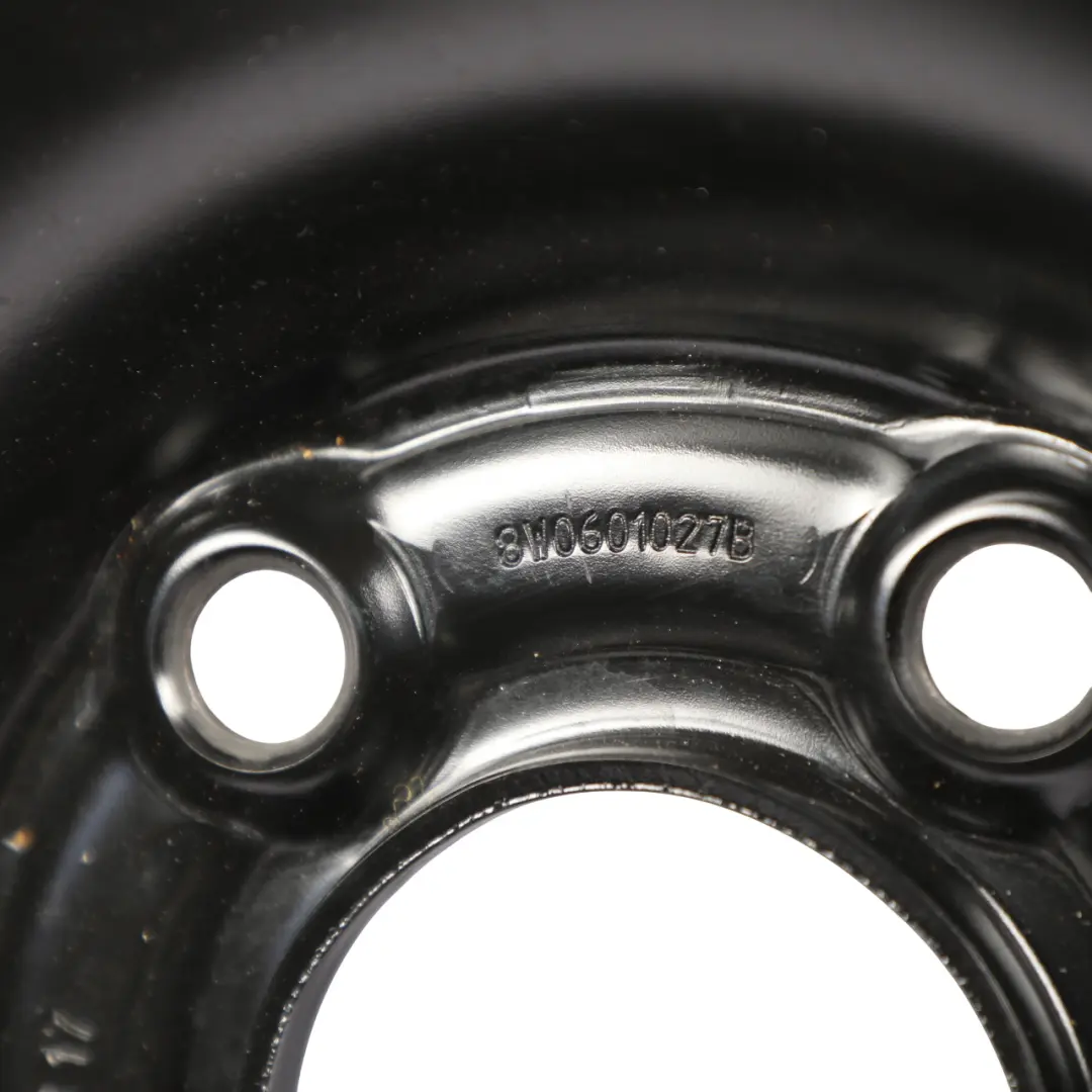 Saver Spare Wheel R19 4J 125/70 ET22 to Audi S4 B9 A5 F5 Avant Space with Part number 8W0601027B Audi S4 B9 A5 F5 Avant Space Saver Spare Wheel R19 4J 125/70 ET22 - SKU 8W0601027B-1 - Part number 8W0601027B