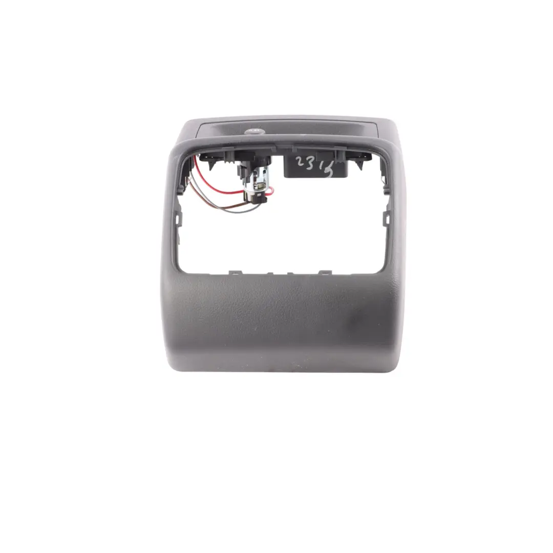 Audi A5 F5 Centre Console Rear Air Vent Storage Tray Trim Black - SKU 8W0864376-1 - Part number 8W0864376