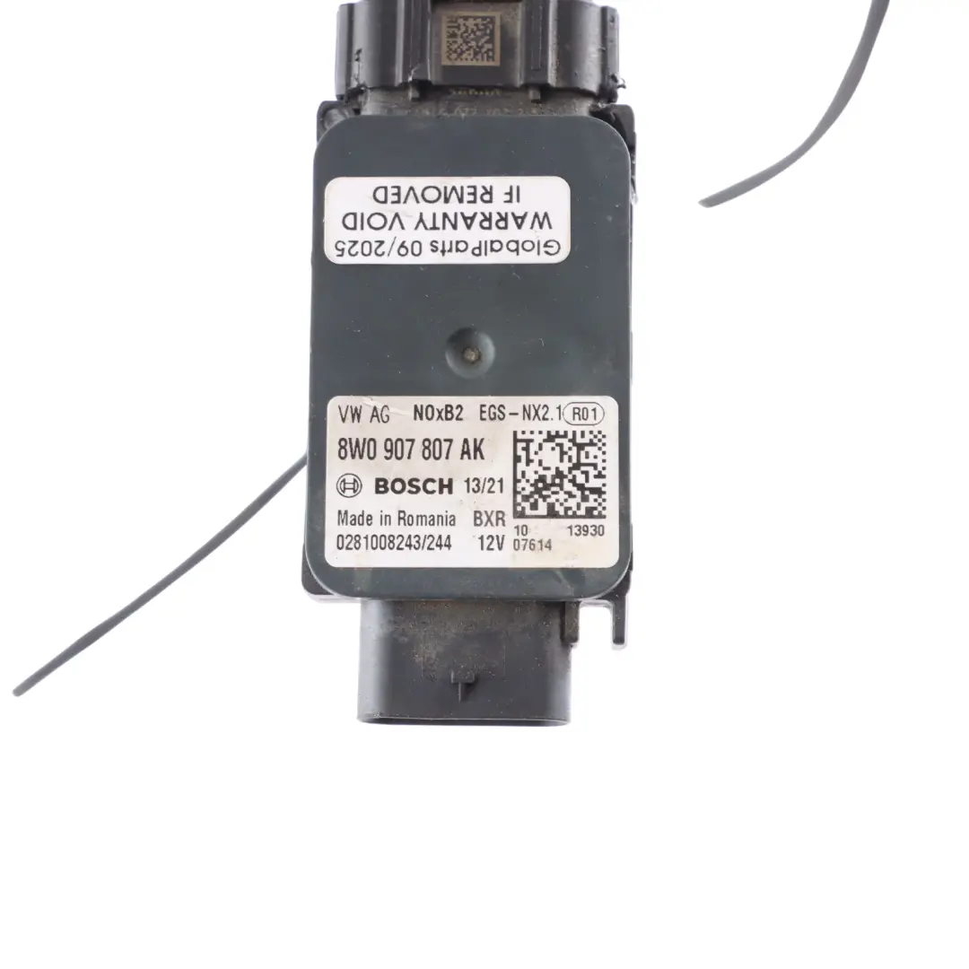 Lambda NOX Oxygen Sensor to Audi A5 F5 A4 B9 Diesel with Part number 8W0907807AK Audi A5 F5 A4 B9 Diesel Lambda NOX Oxygen Sensor - SKU 8W0907807AK - Part number 8W0907807AK