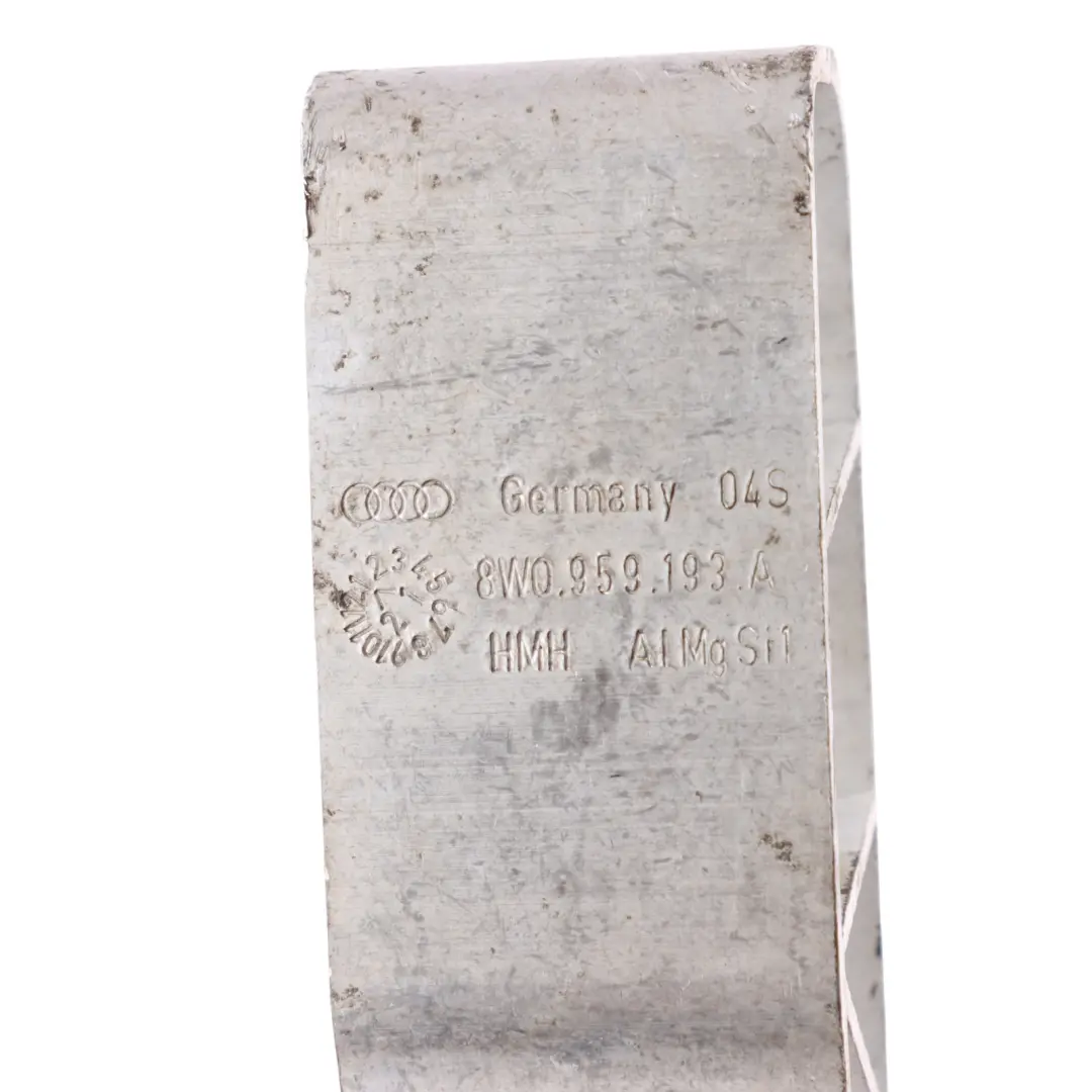 Soporte Protección Peatones Parachoques Delantero para Audi A4 B9 A5 F5 con número de pieza 8W0959193A Audi A4 B9 A5 F5 Soporte Protección Peatones Parachoques Delantero - SKU 8W0959193A - Número de pieza 8W0959193A