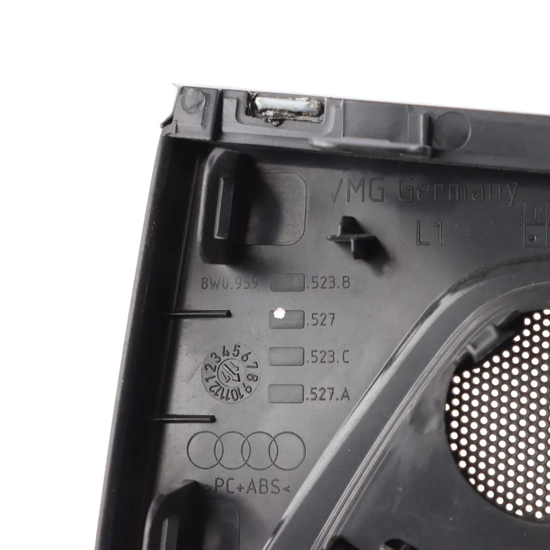 Audi A5 F5 Door Card Interior Grab Handle Cover Rear Left N/S - SKU 8W0959527 - Part number 8W0959527