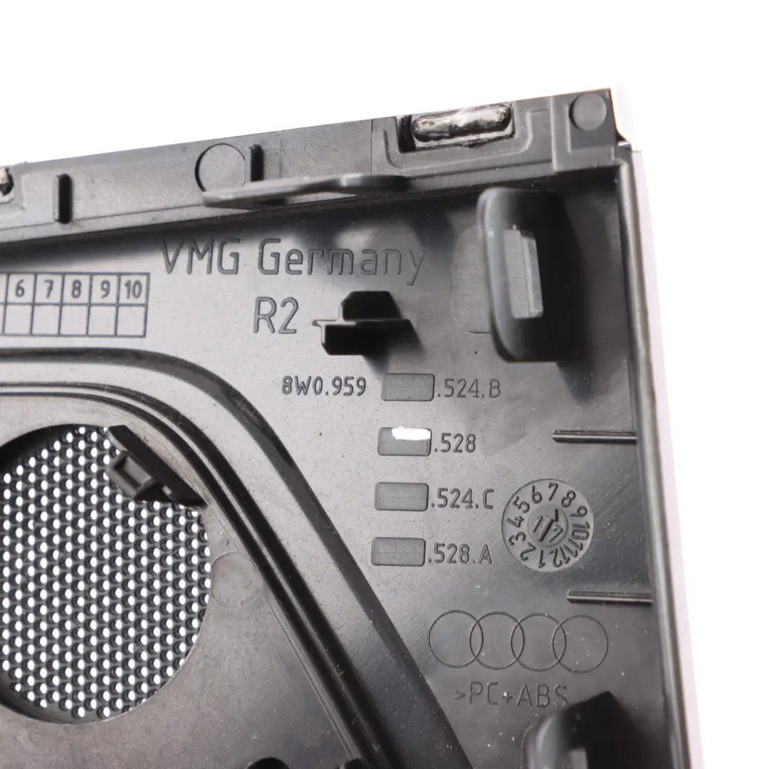 Poignée Intérieure Portière Arrière Droite pour Audi A5 F5 à propos du numéro de pièce 8W0959528 Audi A5 F5 Poignée Intérieure Portière Arrière Droite - SKU 8W0959528 - Numéro de pièce 8W0959528