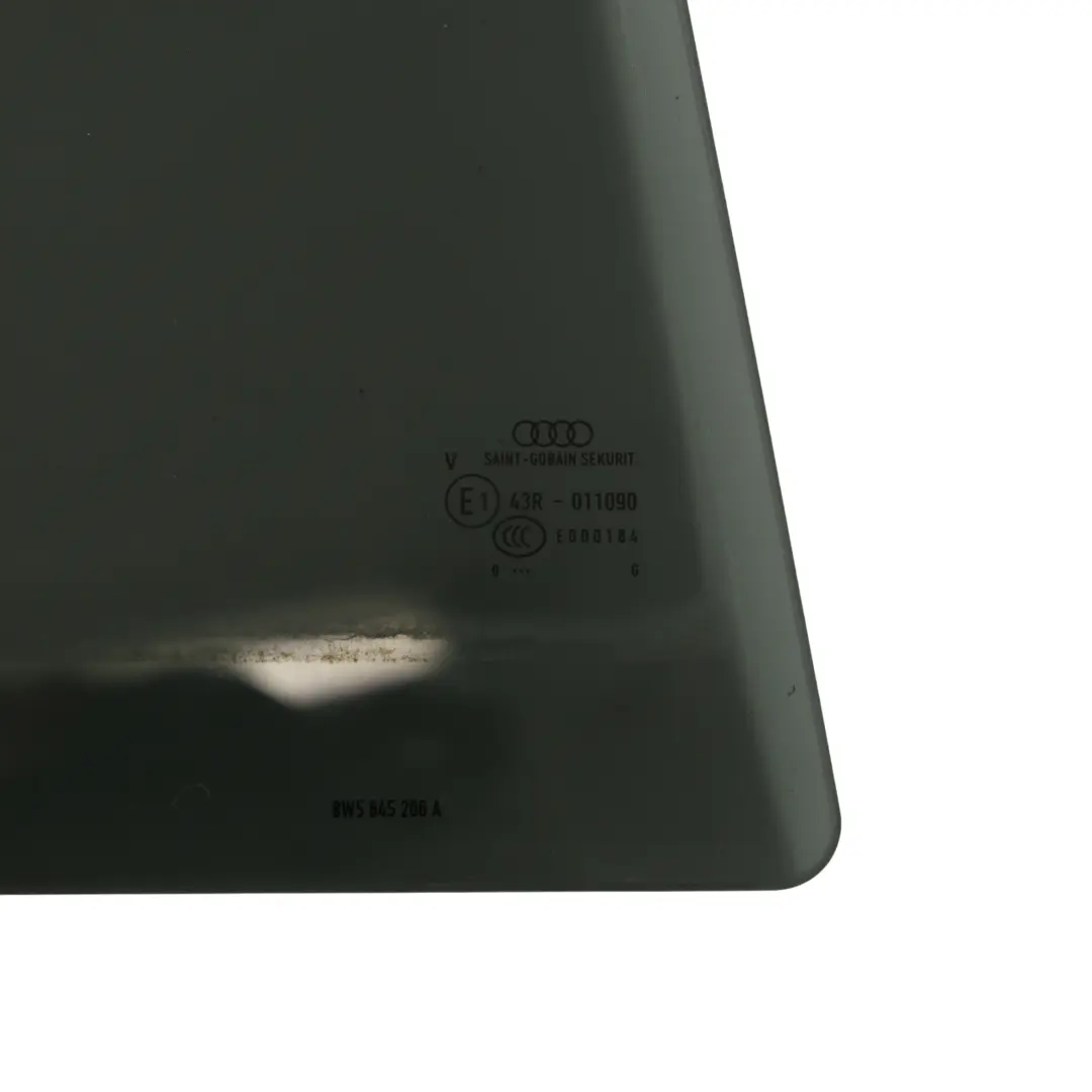 Audi A4 B9 Cristal De Ventana Lateral Trasera Tintado Derecho AS3 - SKU 8W5845206A - Número de pieza 8W5845206A