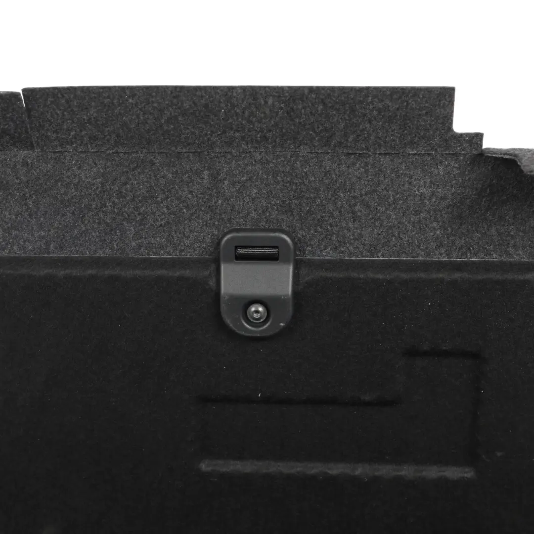 Audi A5 F5 Rear Trunk Boot Floor Mat Liner Carpet Black Fabric - SKU 8W5863463L - Part number 8W5863463L