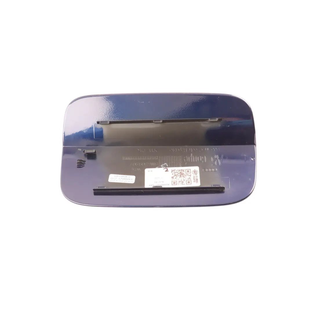Audi A5 F5 Fuel Filler Flap Cap Cover Navarra Blue Metallic - X5H - SKU 8W6809907-NAB - Part number 8W6809907