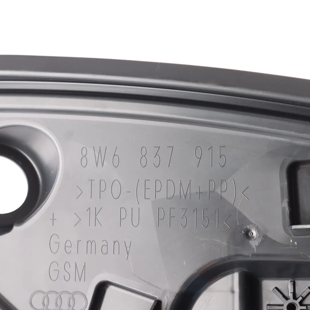 Front Door Card Inner Panel Cover Cap Left N/S to Audi A5 F5 with Part number 8W6837915 Audi A5 F5 Front Door Card Inner Panel Cover Cap Left N/S - SKU 8W6837915 - Part number 8W6837915