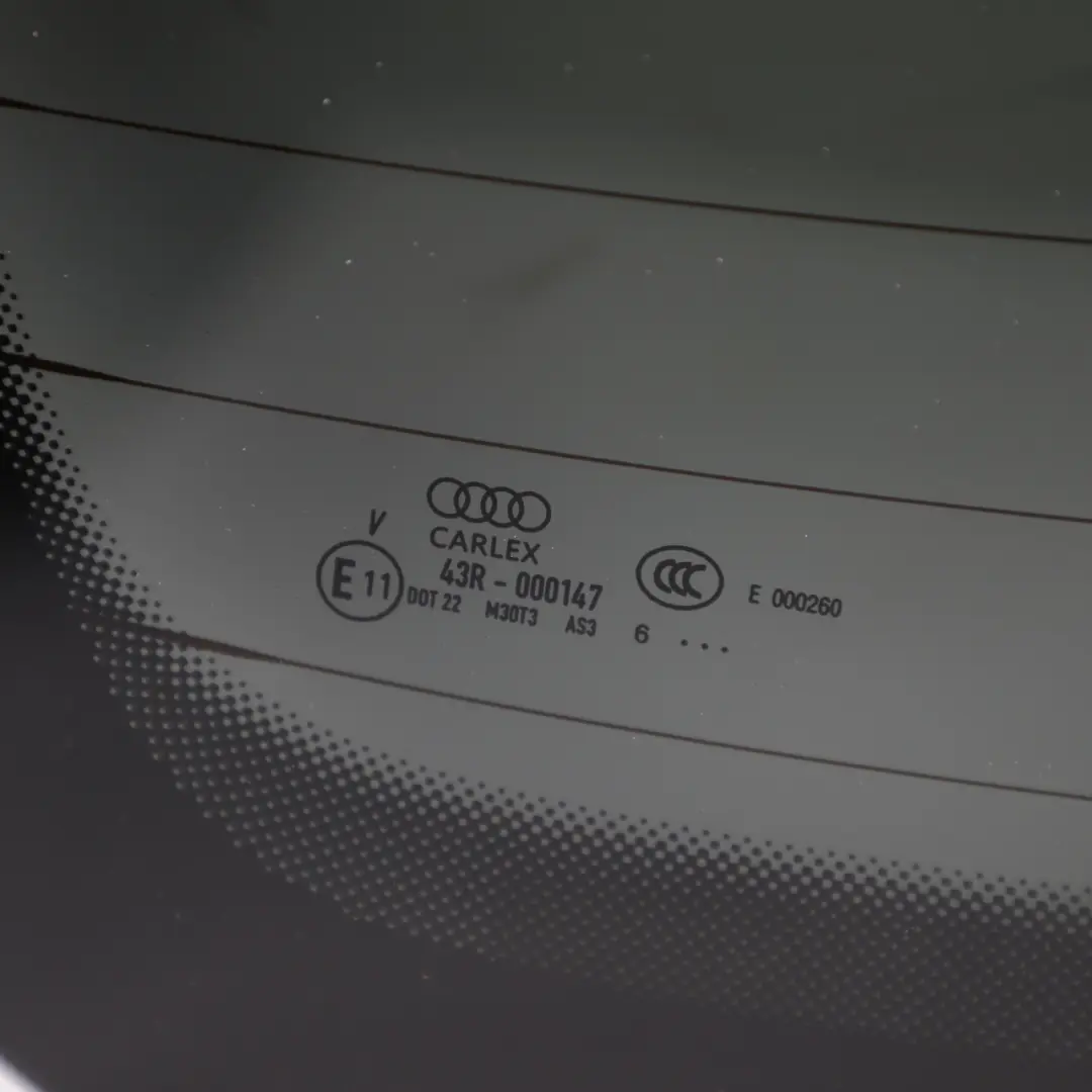 Audi A5 F5 Coupe Szyba Tylna Przyciemniana AS3 - SKU 8W6845501E - Numer Części 8W6845501E
