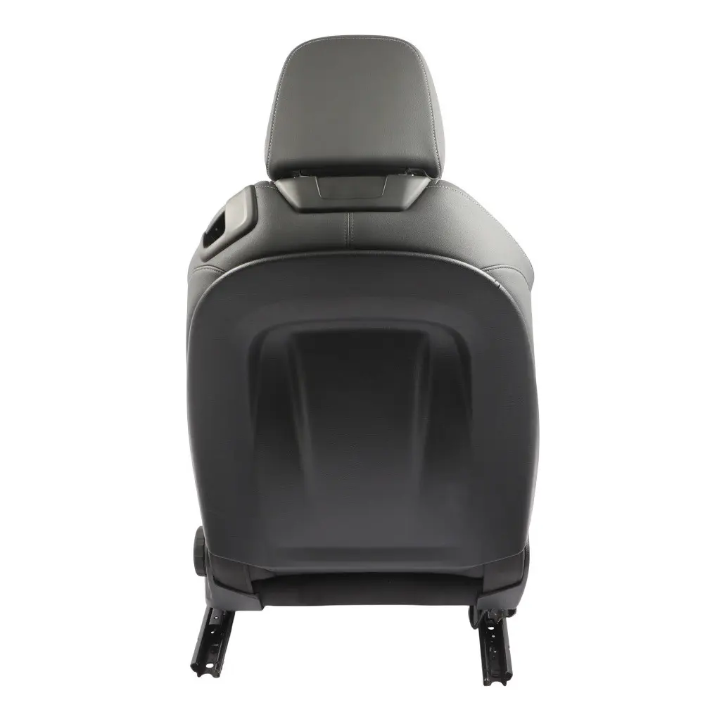 Audi A5 F5 Coupe Seat Front Left N/S S-Line Heated Half Leather Black Grey - SKU 8W6881805P - Part number 8W6881805P