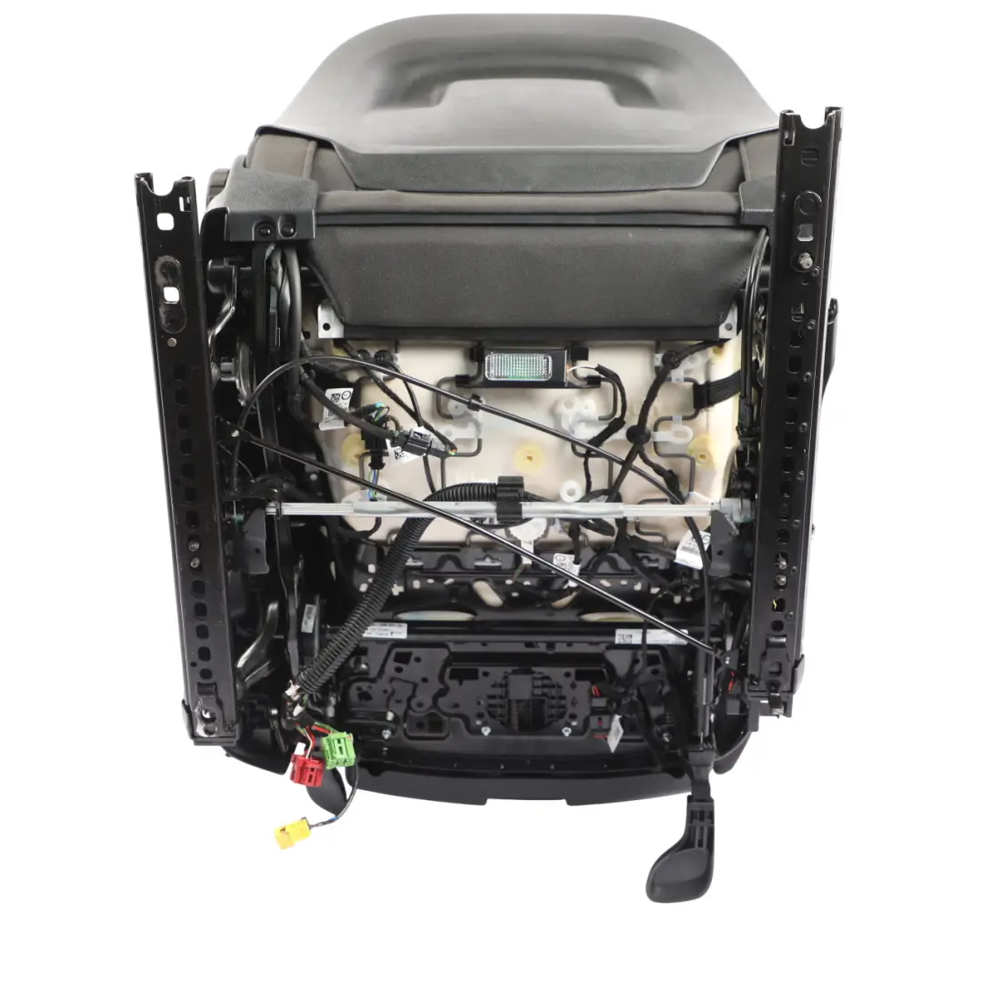 Front Left N/S S-Line Heated Half Leather Black Grey to Audi A5 F5 Coupe Seat with Part number 8W6881805P Audi A5 F5 Coupe Seat Front Left N/S S-Line Heated Half Leather Black Grey - SKU 8W6881805P - Part number 8W6881805P