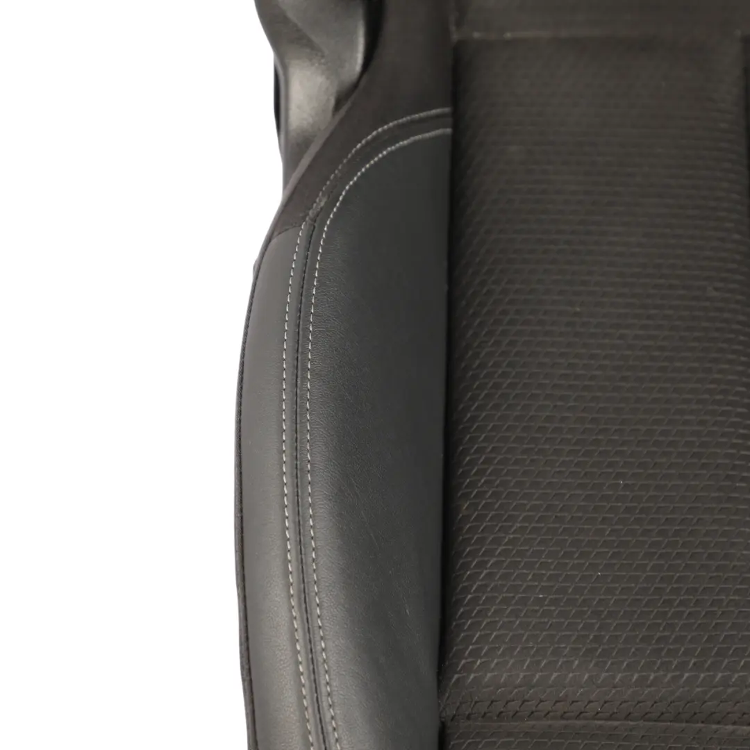 Front Left N/S S-Line Heated Half Leather Black Grey to Audi A5 F5 Coupe Seat with Part number 8W6881805P Audi A5 F5 Coupe Seat Front Left N/S S-Line Heated Half Leather Black Grey - SKU 8W6881805P - Part number 8W6881805P