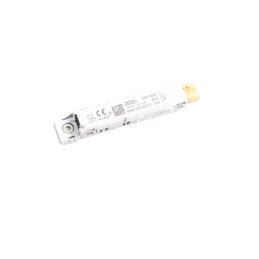 Antena De Radio Amplificador Antena Superior Izquierda para Audi A5 F5 con número de pieza 8W8035225D Audi A5 F5 Antena De Radio Amplificador Antena Superior Izquierda - SKU 8W8035225D - Número de pieza 8W8035225D
