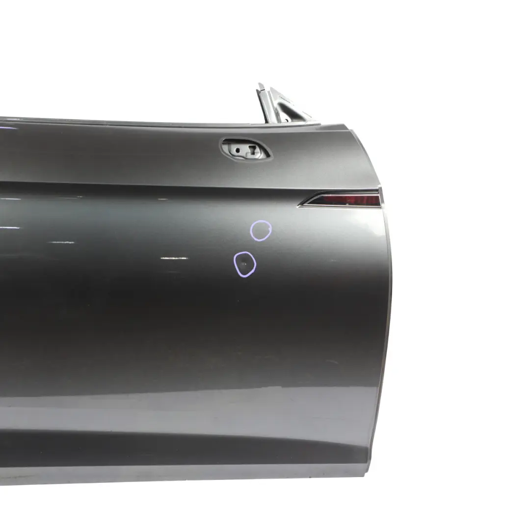 Sportback Door Front Right O/S Daytona Grey Pearl Effect - Z7S to Audi A5 F5 with Part number 8W8831052D Audi A5 F5 Sportback Door Front Right O/S Daytona Grey Pearl Effect - Z7S - SKU 8W8831052D-DGR - Part number 8W8831052D