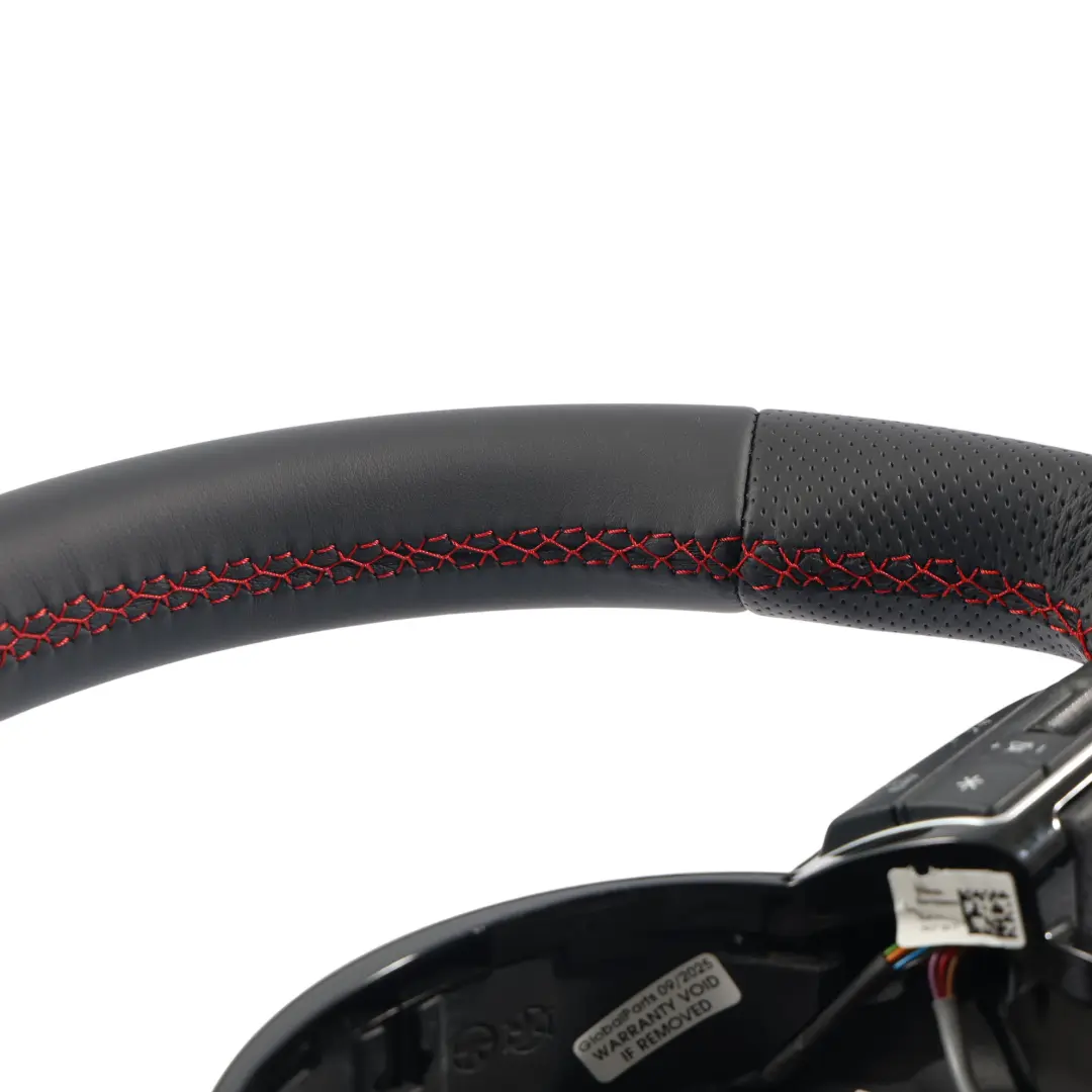 Lenkrad NEU Schwarz Leder Flachboden für Audi A1 S1 8X mit Teilenummer 8X0419091AD Audi A1 S1 8X Lenkrad NEU Schwarz Leder Flachboden - SKU 8X0419091AD-1 - Teilenummer 8X0419091AD