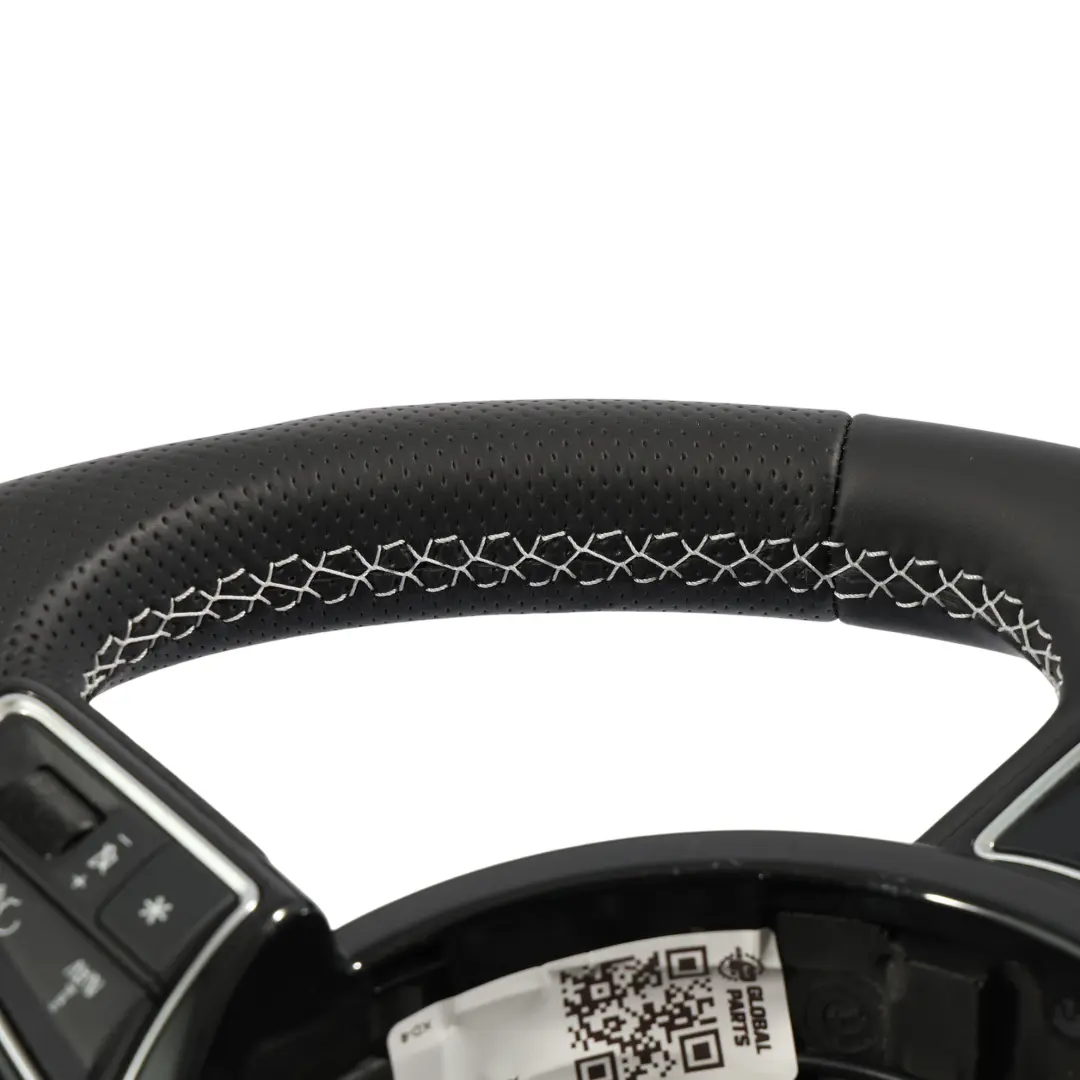 Audi A6 C7 S-Line NUOVO Volante In Pelle Nera Cambio al Volante - SKU 8X0419091M-3 - Numero di parte 8X0419091M