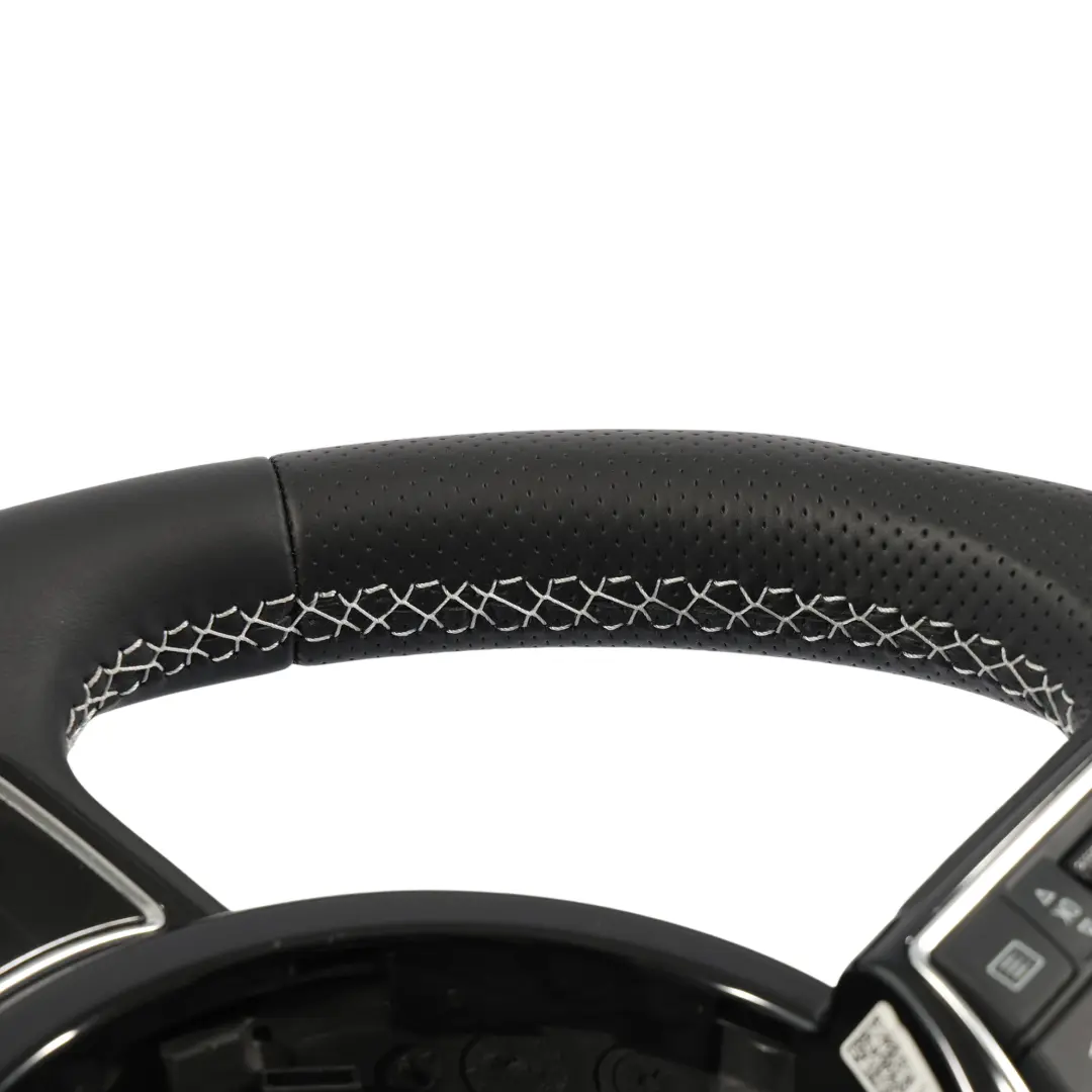 NEU Schwarzes Leder Lenkrad Schaltwippen für Audi A6 C7 S-Line mit Teilenummer 8X0419091M Audi A6 C7 S-Line NEU Schwarzes Leder Lenkrad Schaltwippen - SKU 8X0419091M-3 - Teilenummer 8X0419091M