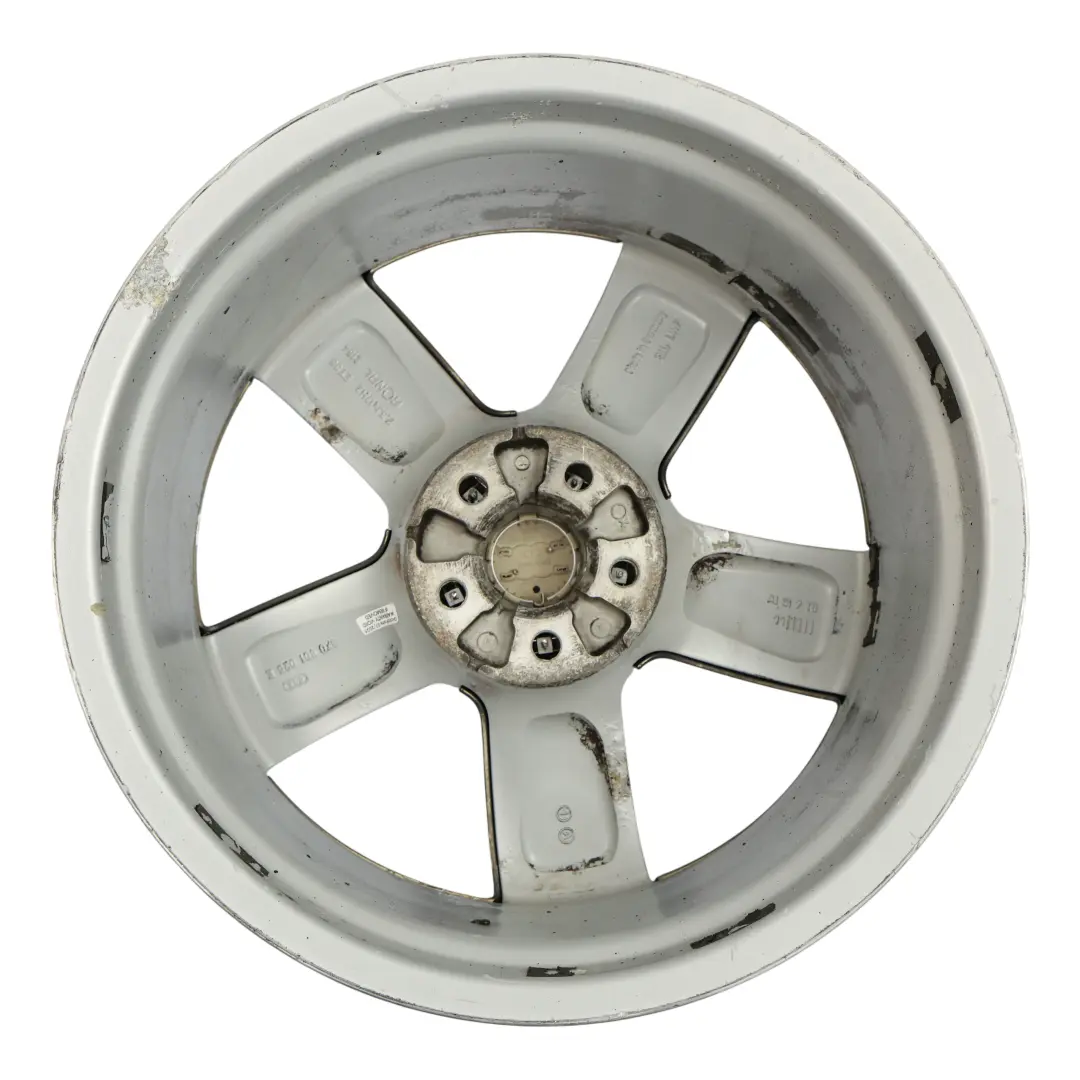 Rim Alloy 17" 7.5J ET36 Silver Black to Audi A1 8X Wheel with Part number 8X0601025E Audi A1 8X Wheel Rim Alloy 17" 7.5J ET36 Silver Black - SKU 8X0601025E-3 - Part number 8X0601025E