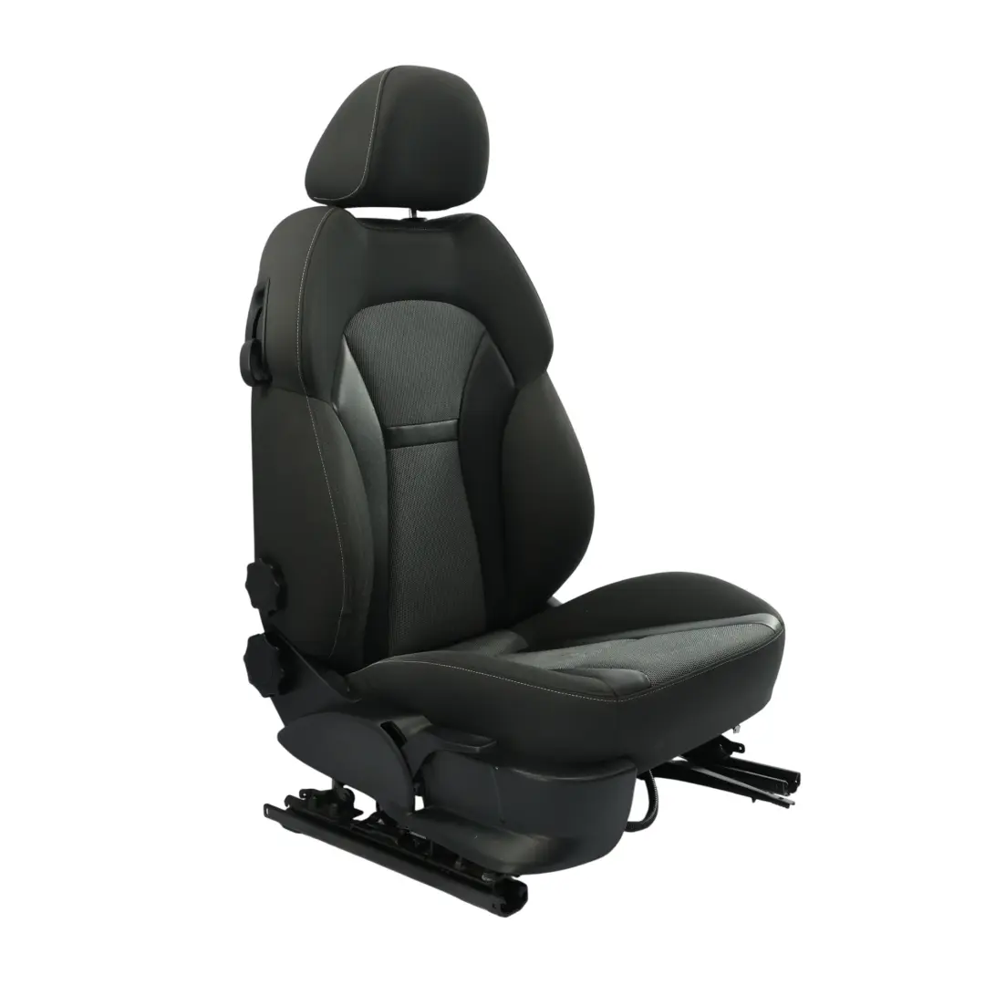 Audi A1 8X 3D Front Seat Cloth Soul Black Cliff Grey Right O/S - SKU 8X0881806K-1 - Part number 8X0881806K