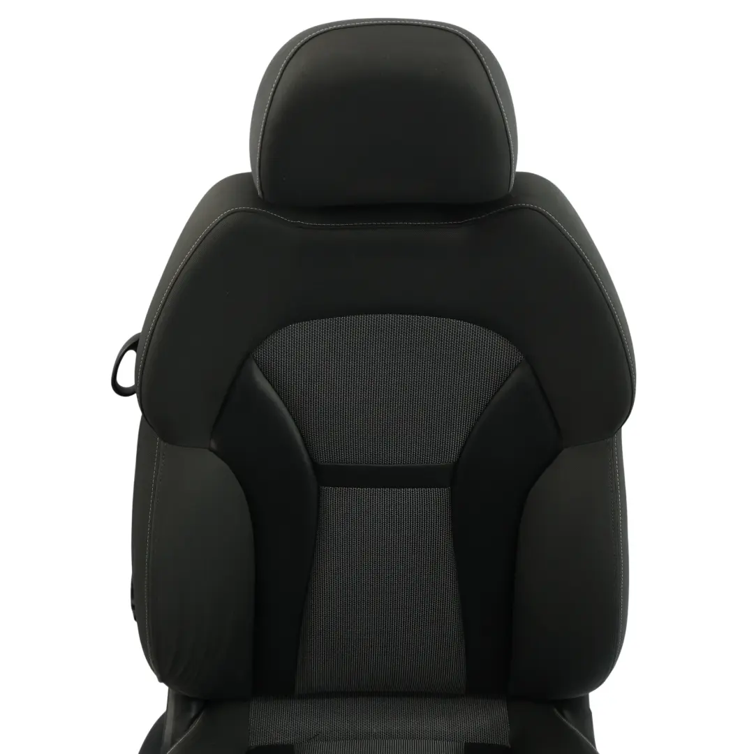 Audi A1 8X 3D Front Seat Cloth Soul Black Cliff Grey Right O/S - SKU 8X0881806K-1 - Part number 8X0881806K
