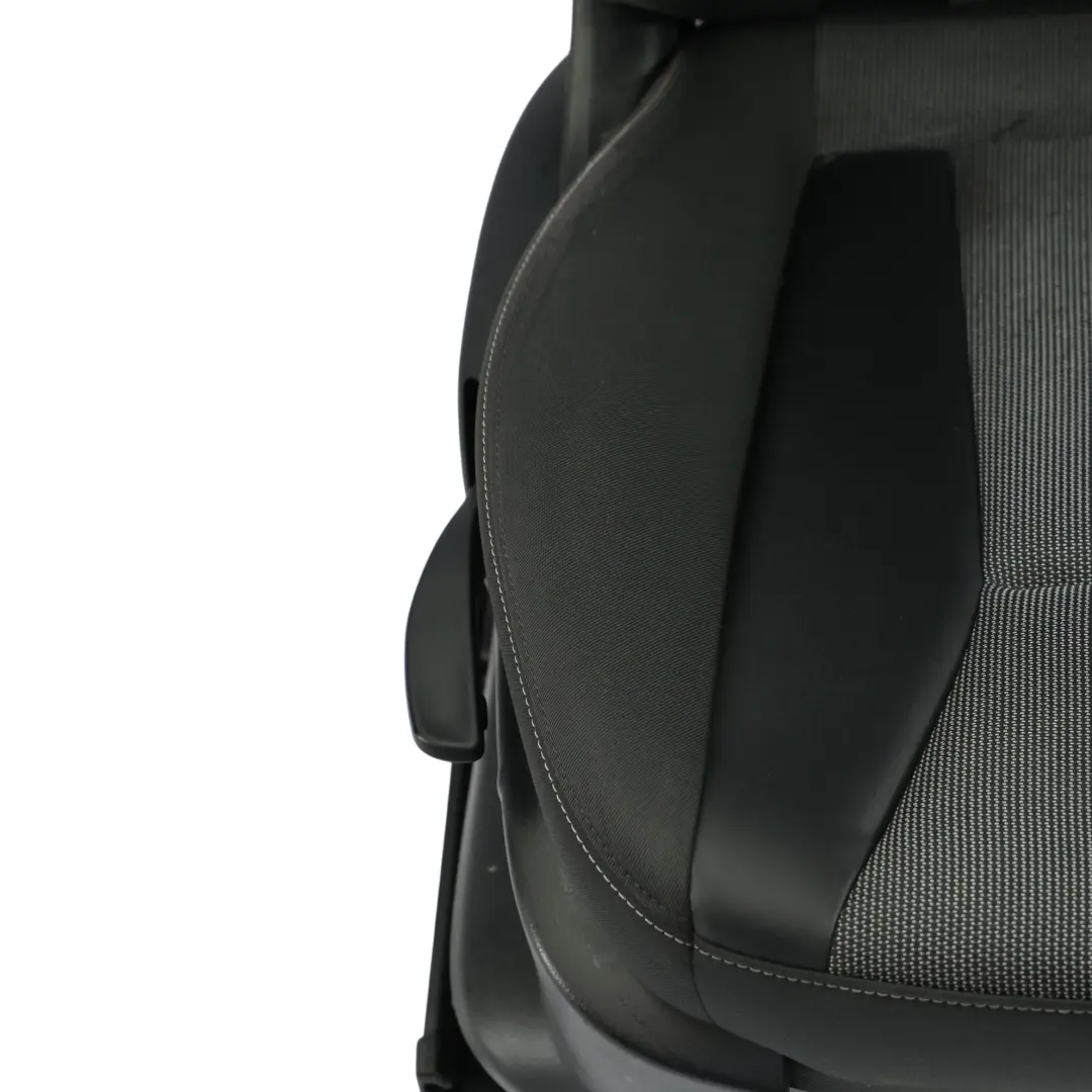 Audi A1 8X 3D Front Seat Cloth Soul Black Cliff Grey Right O/S - SKU 8X0881806K-1 - Part number 8X0881806K
