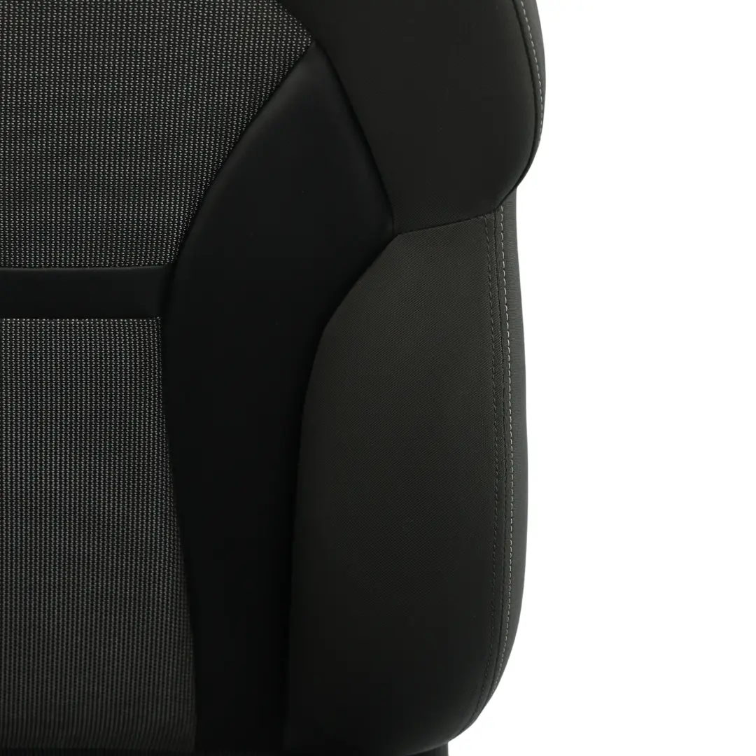Audi A1 8X 3D Vorder Sitz Stoff Seele Schwarz Cliff Grau Rechts - SKU 8X0881806K-1 - Teilenummer 8X0881806K