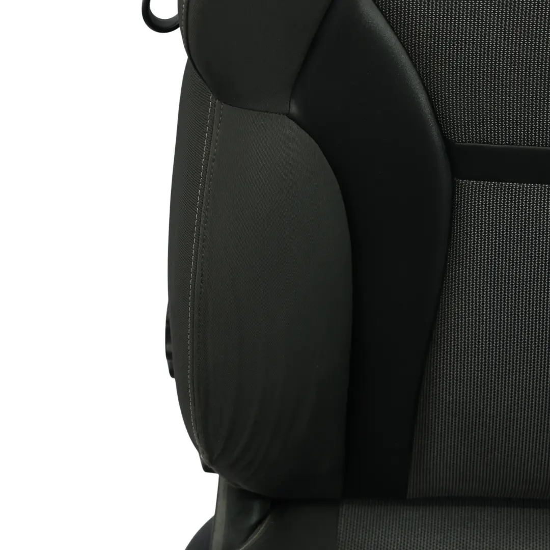 Audi A1 8X 3D Front Seat Cloth Soul Black Cliff Grey Right O/S - SKU 8X0881806K-1 - Part number 8X0881806K
