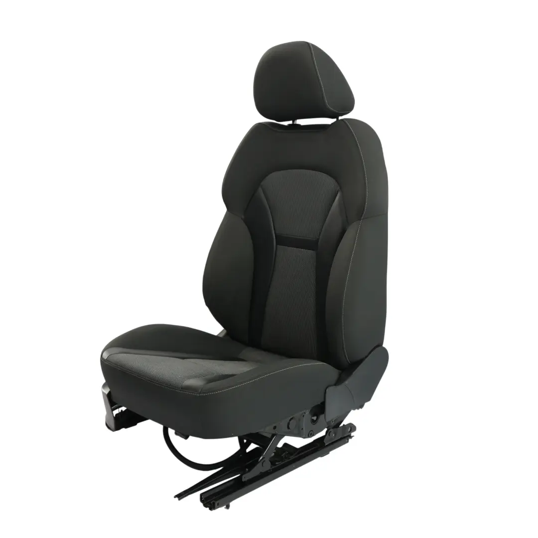 Audi A1 8X 3D Front Seat Cloth Soul Black Cliff Grey Right O/S - SKU 8X0881806K-1 - Part number 8X0881806K