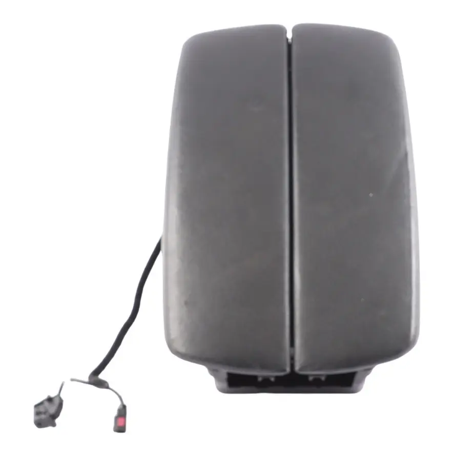 Front Armrest BMW X5 X6 E70 E71 Centre Telephone Storage Black Leather 6969544