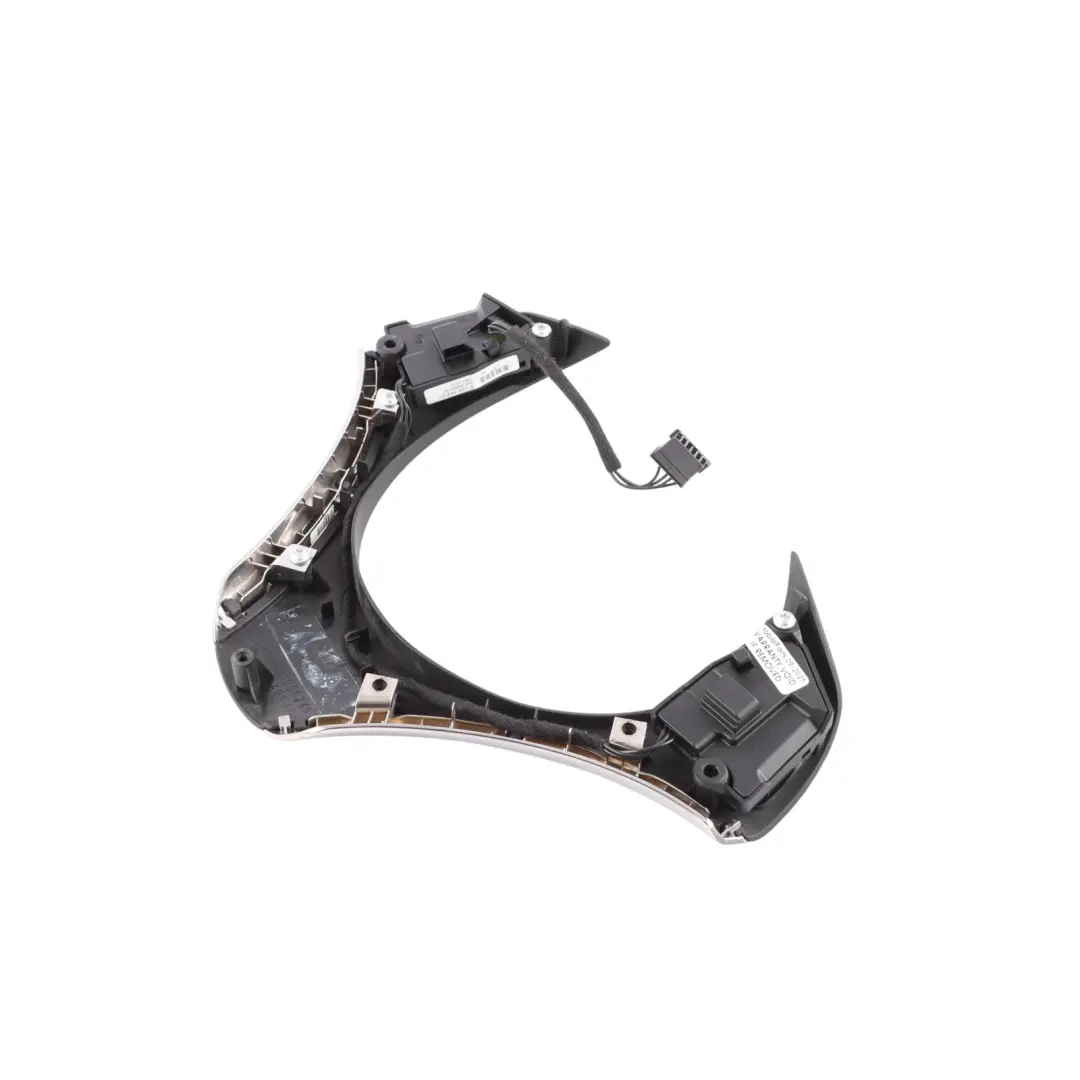 BMW E87 E90 E91 Multifunction Switch Steering Wheel Black Trim Chrome - SKU 9123289 - Part number 9123289