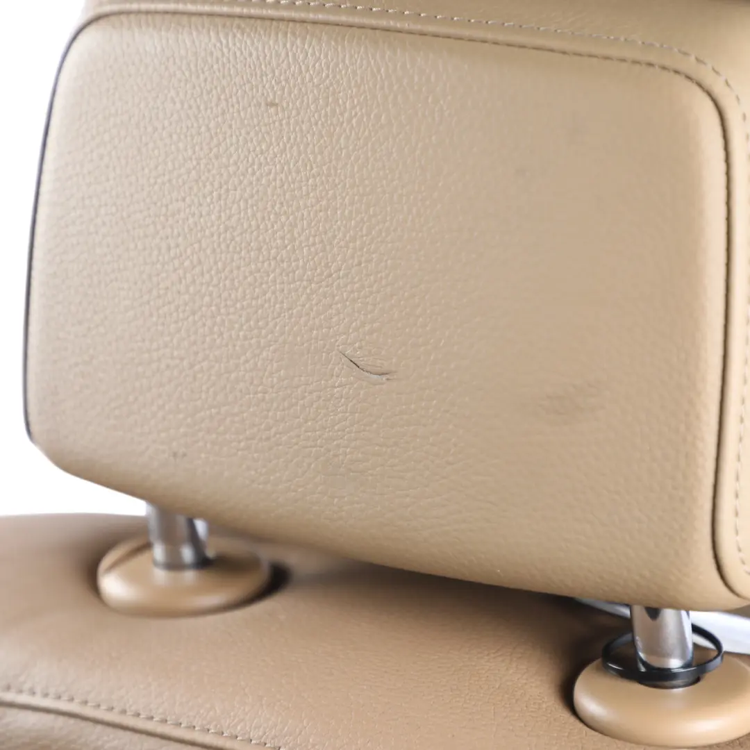 BMW E60 E61 LCI Front Seat Electric Heated Leather Natural Brown Right O/S - SKU 9126275-2 - Part number 9126275