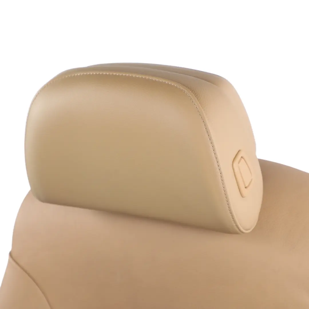 BMW E60 E61 LCI Front Seat Electric Heated Leather Natural Brown Right O/S - SKU 9126275-2 - Part number 9126275