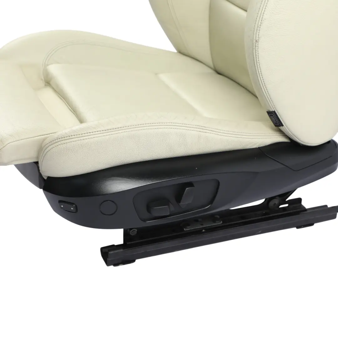 Fotel Sport Przedni Lewy Przód Skóra Boston Lemon do BMW E88 Cabrio o numerze 9145617 BMW E88 Cabrio Fotel Sport Przedni Lewy Przód Skóra Boston Lemon - SKU 9145617-1 - Numer Części 9145617