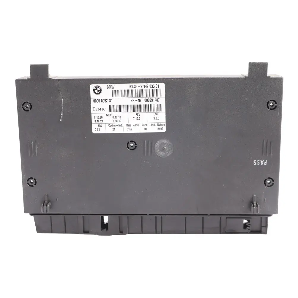 Moduł Sterowania Fotelem Lewy Przód do BMW X5 E70 o numerze 9149835 BMW X5 E70 Moduł Sterowania Fotelem Lewy Przód - SKU 9149835 - Numer Części 9149835