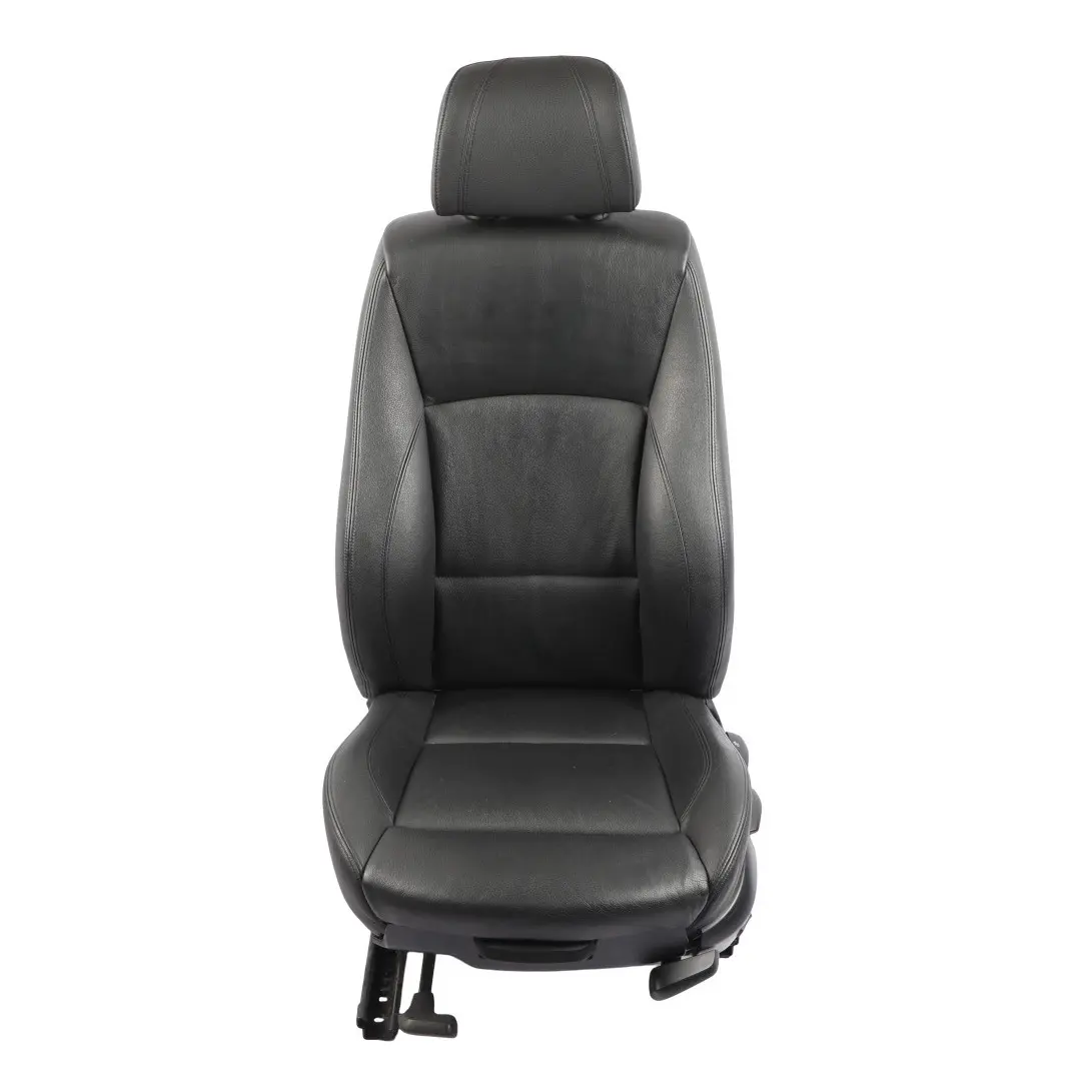 Vordersitz BMW E90 E91 M Sport Heizung Schwarz Leder Dakota Links Interieur