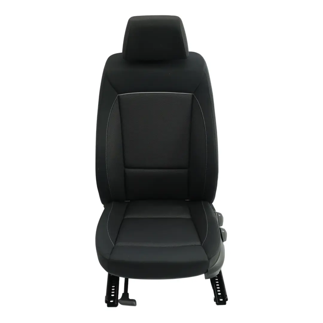 BMW E87 LCI Front Seat Cloth Fabric Interior Left N/S Network Anthracite - SKU 9179065-1 - Part number 9179065