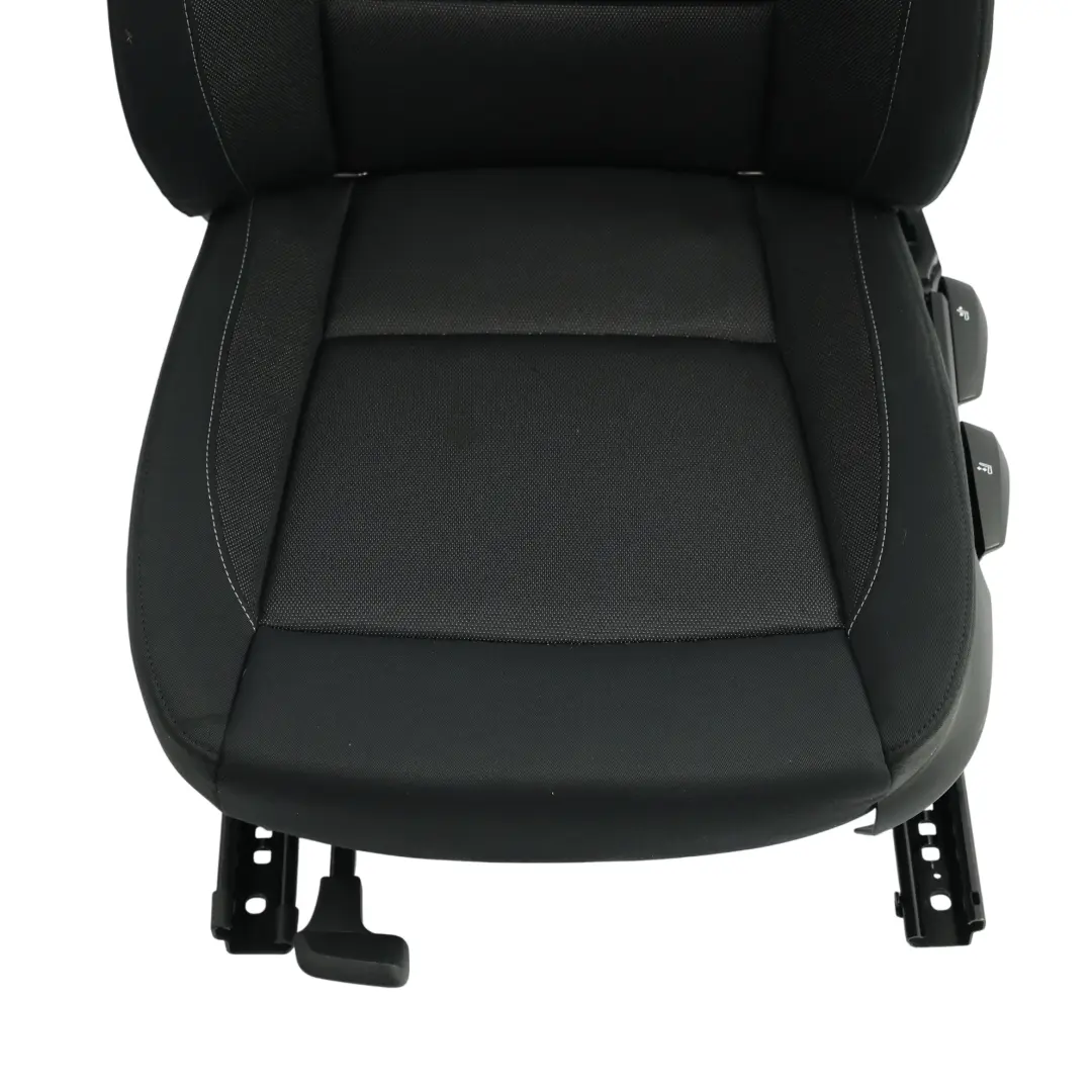 BMW E87 LCI Sedile Interno in Tessuto Anteriore Sinistro Rete Antracite - SKU 9179065-1 - Numero di parte 9179065
